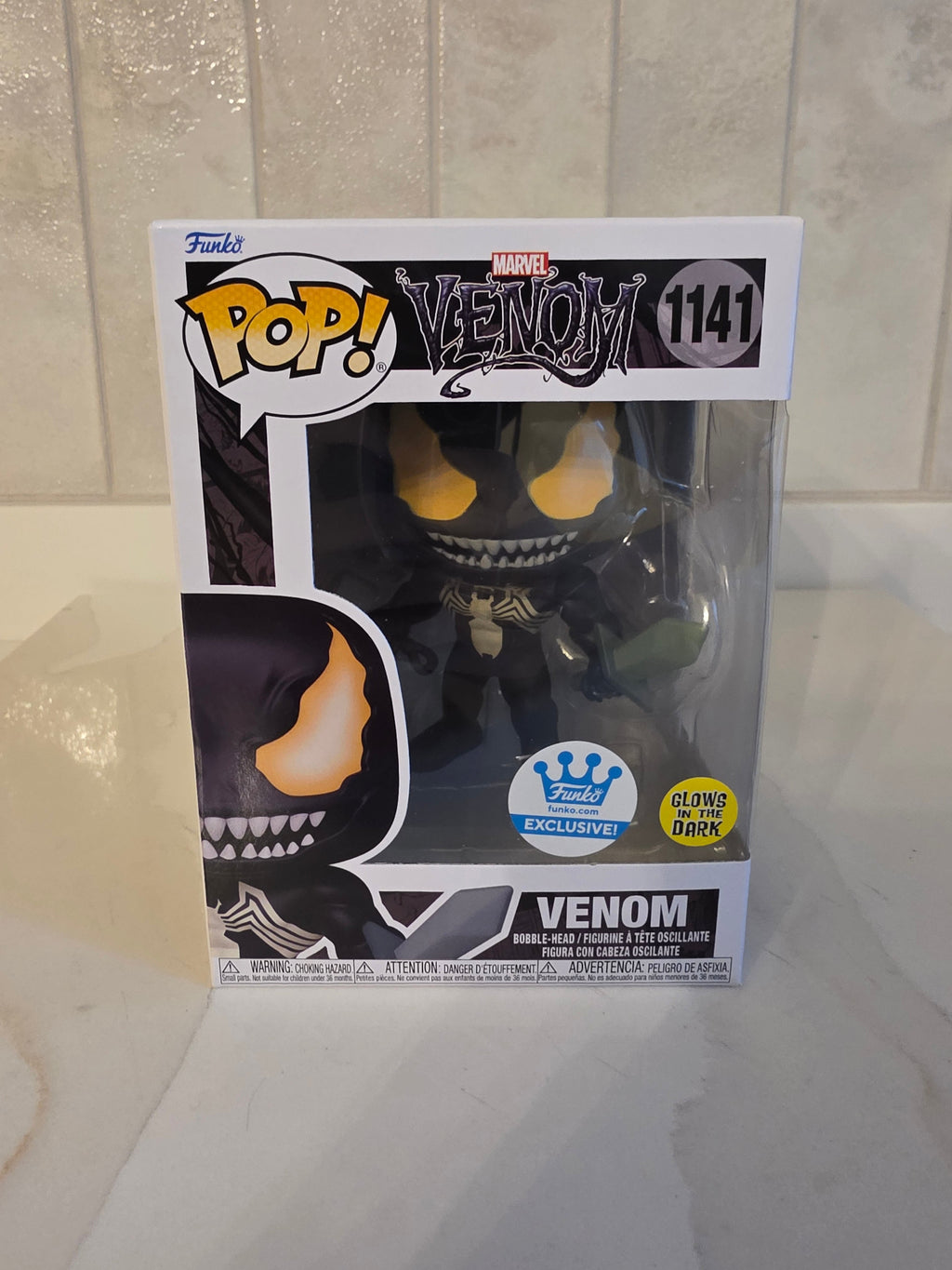 Funko Pop! Marvel Venom 1141 (glow in the dark) (pre-owned) - Frog Vault Collectables
