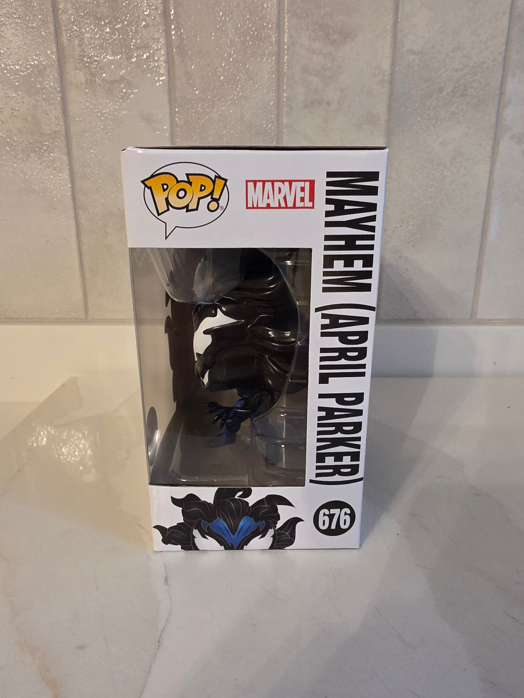 Funko Pop! Marvel Venom Mayhem (April Parker) 676 (pre-owned) - Frog Vault Collectables