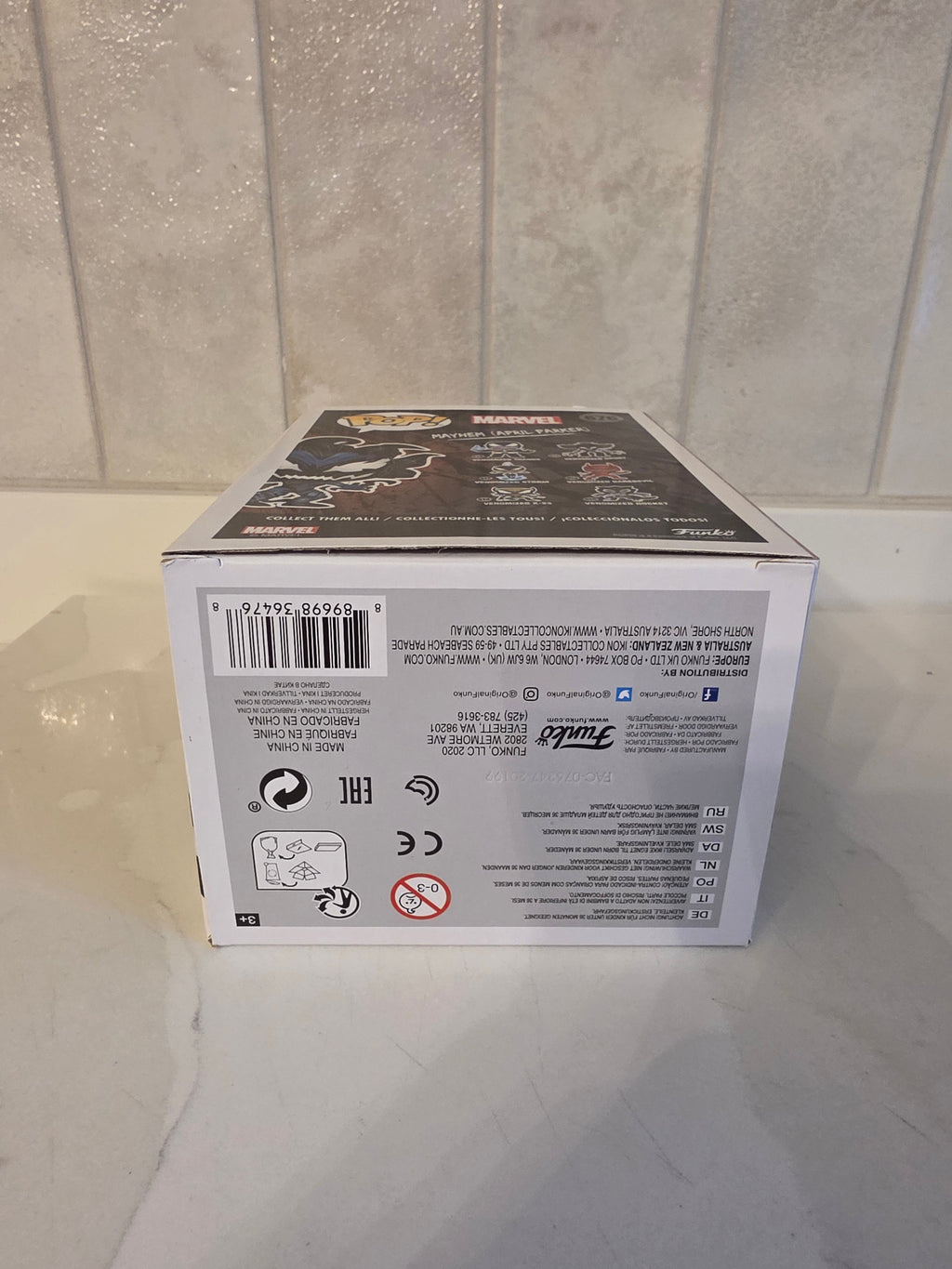 Funko Pop! Marvel Venom Mayhem (April Parker) 676 (pre-owned) - Frog Vault Collectables