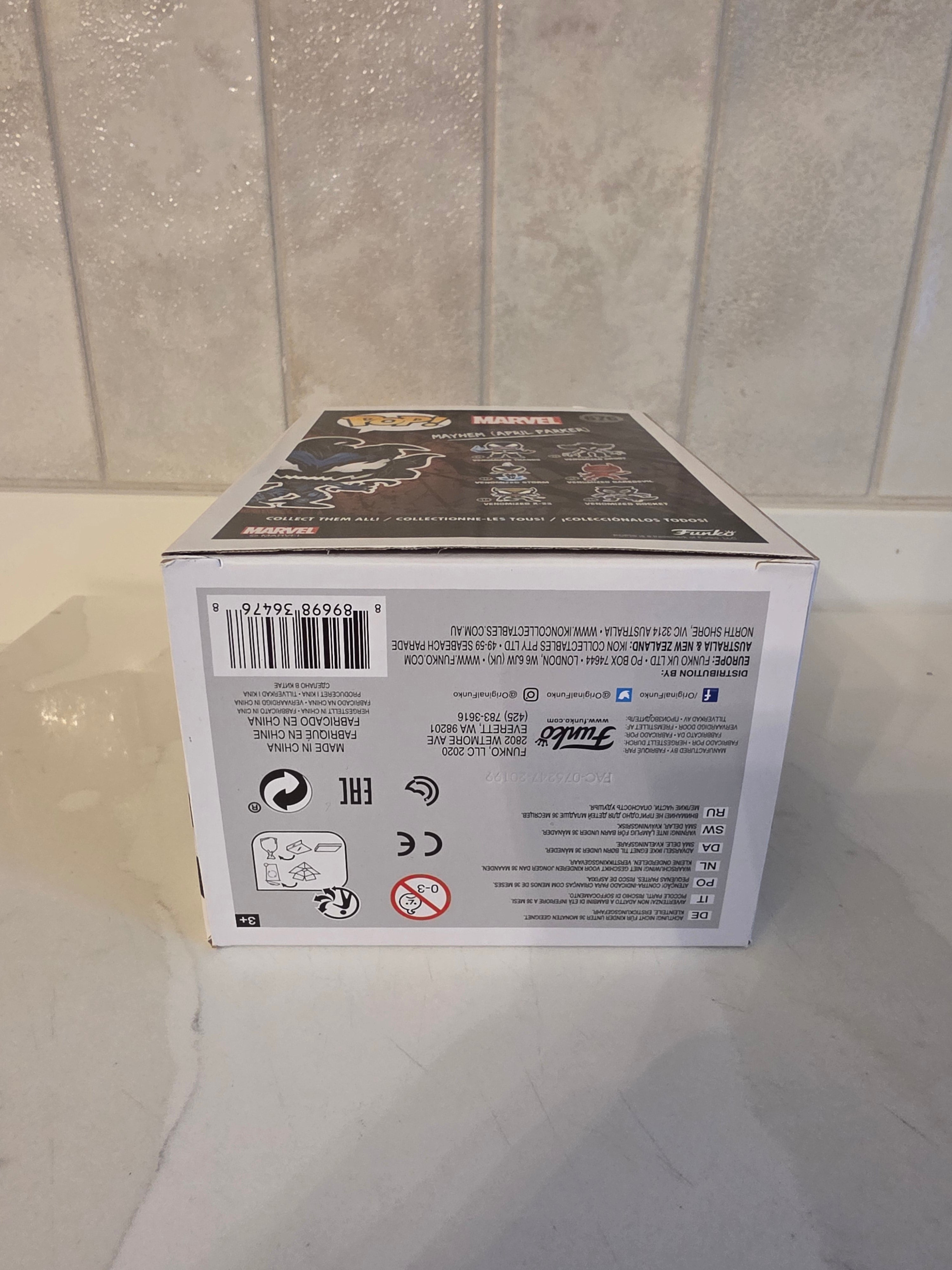 Funko Pop! Marvel Venom Mayhem (April Parker) 676 (pre-owned) - Frog Vault Collectables