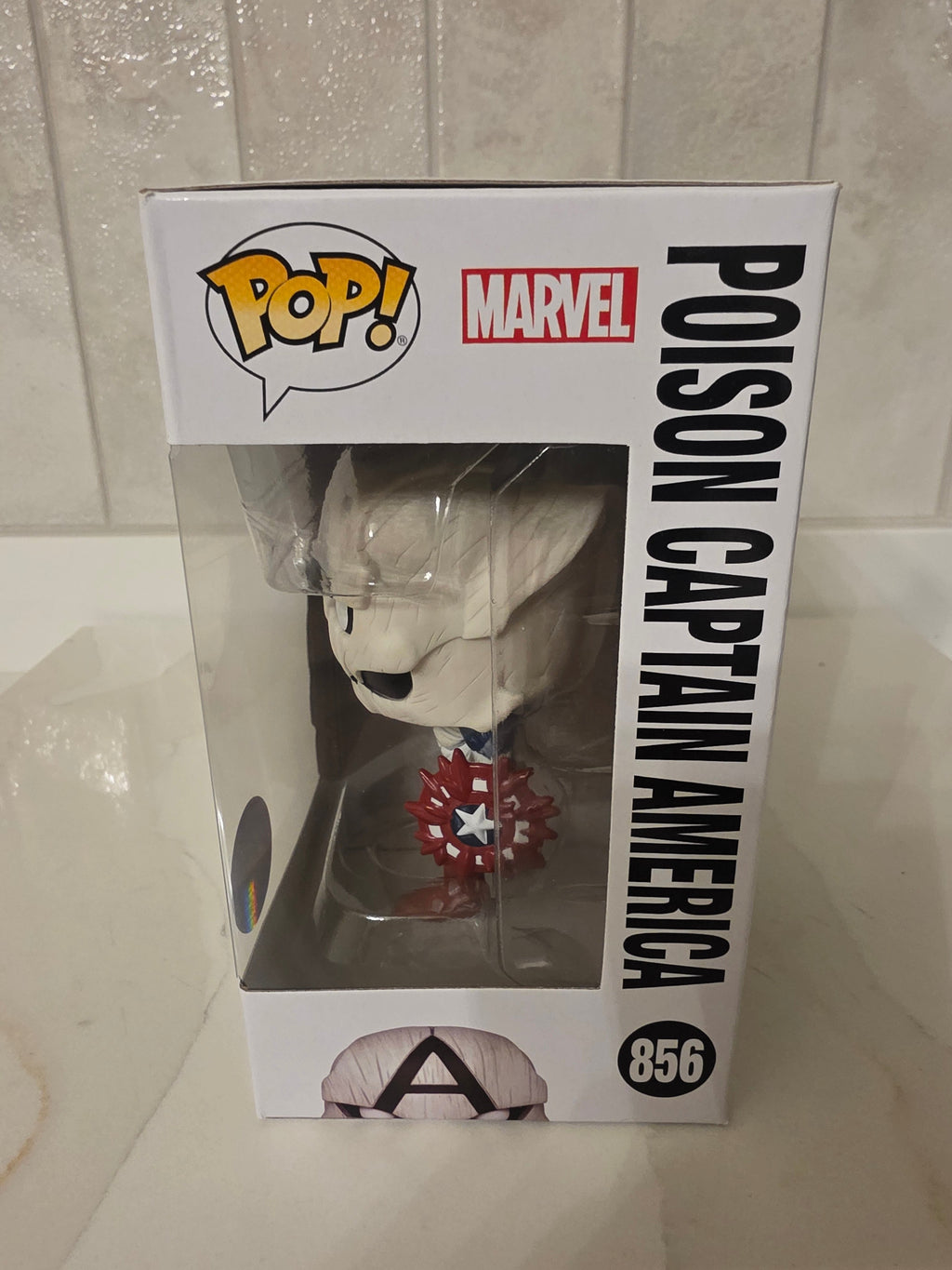 Funko Pop! Marvel Venom Poison Captain America 856 (pre-owned) - Frog Vault Collectables