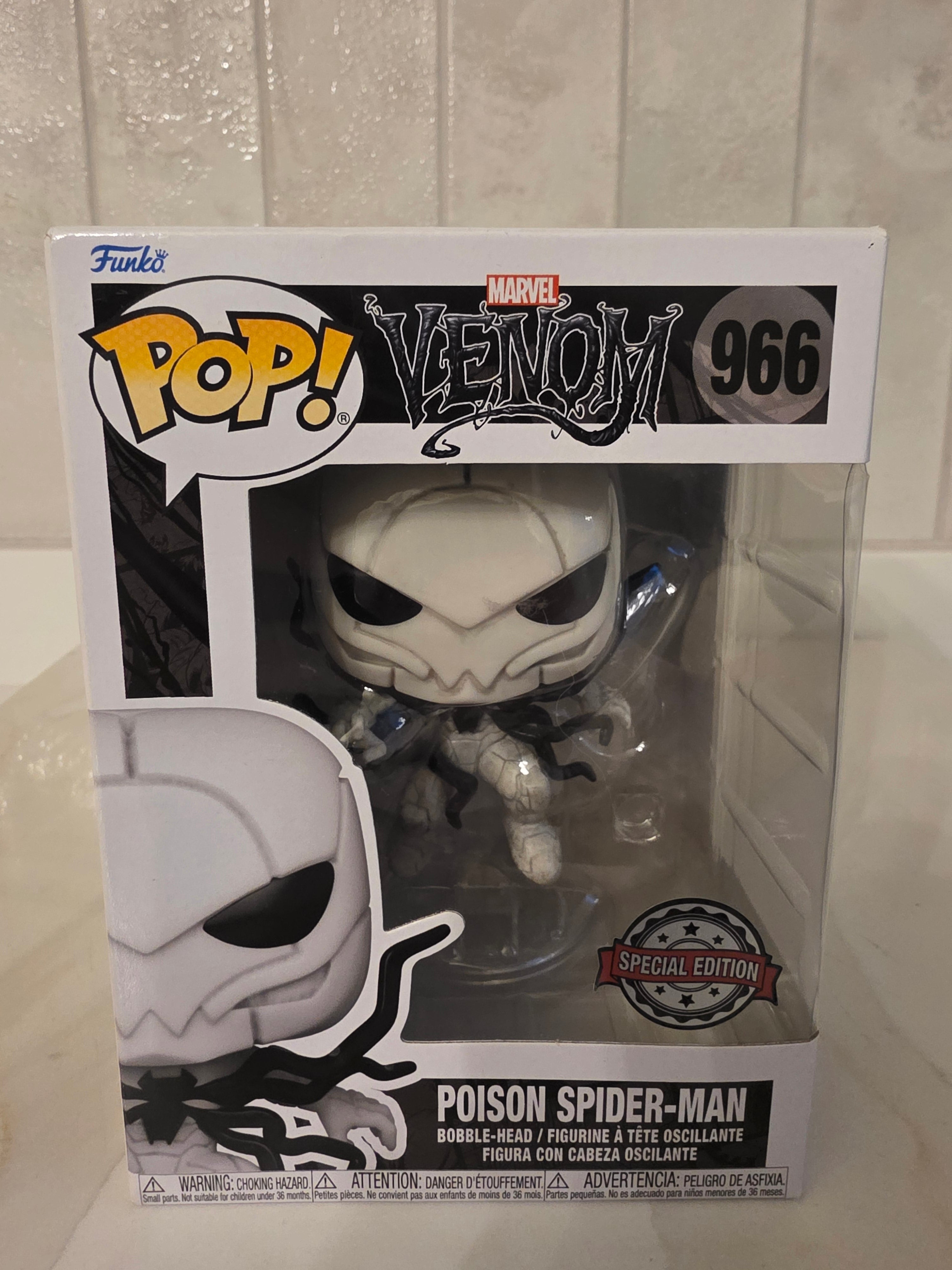 Funko Pop! Marvel Venom Poison Spider-man 966 (pre-owned) - Frog Vault Collectables