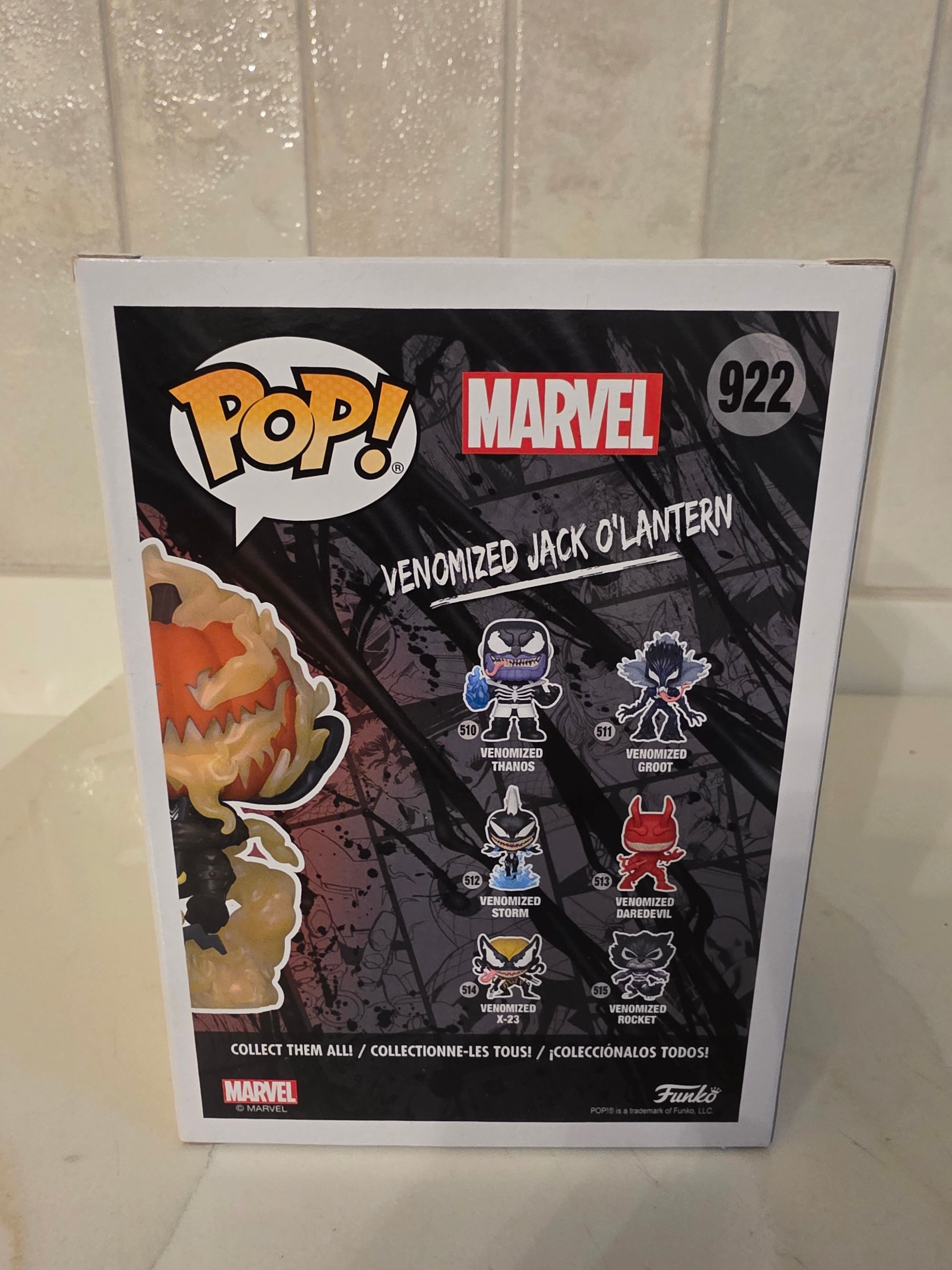 Funko Pop! Marvel Venomized Jack O'Lantern 922 (pre-owned) - Frog Vault Collectables