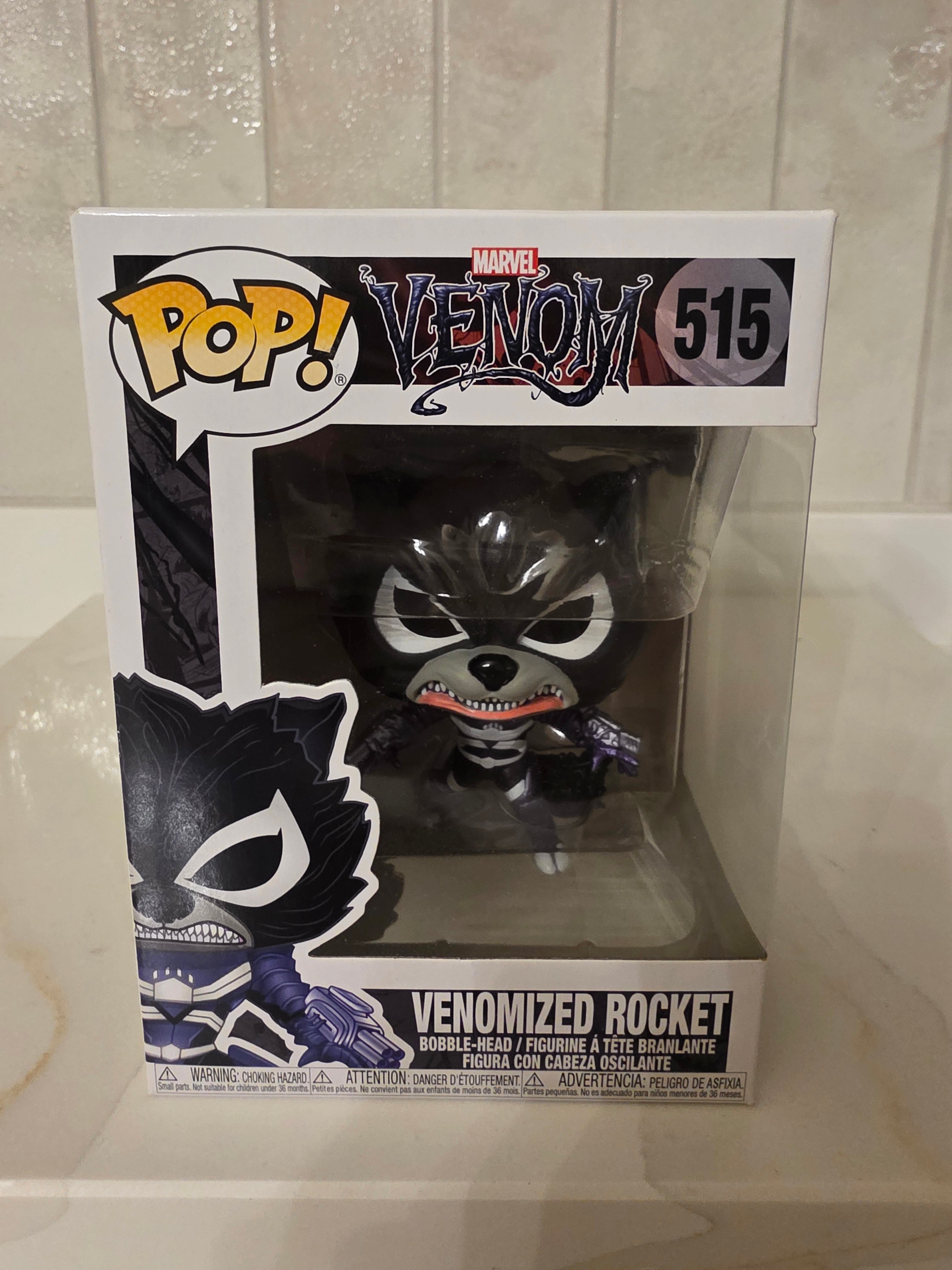 Funko Pop! Marvel Venomized Rocket 515 (pre-owned) - Frog Vault Collectables