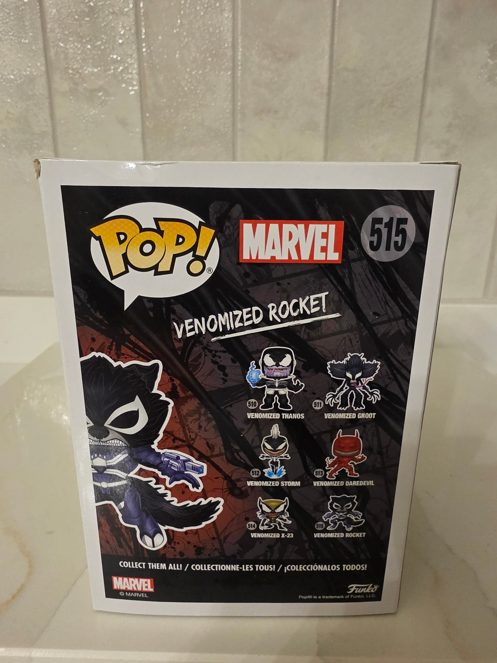 Funko Pop! Marvel Venomized Rocket 515 (pre-owned) - Frog Vault Collectables