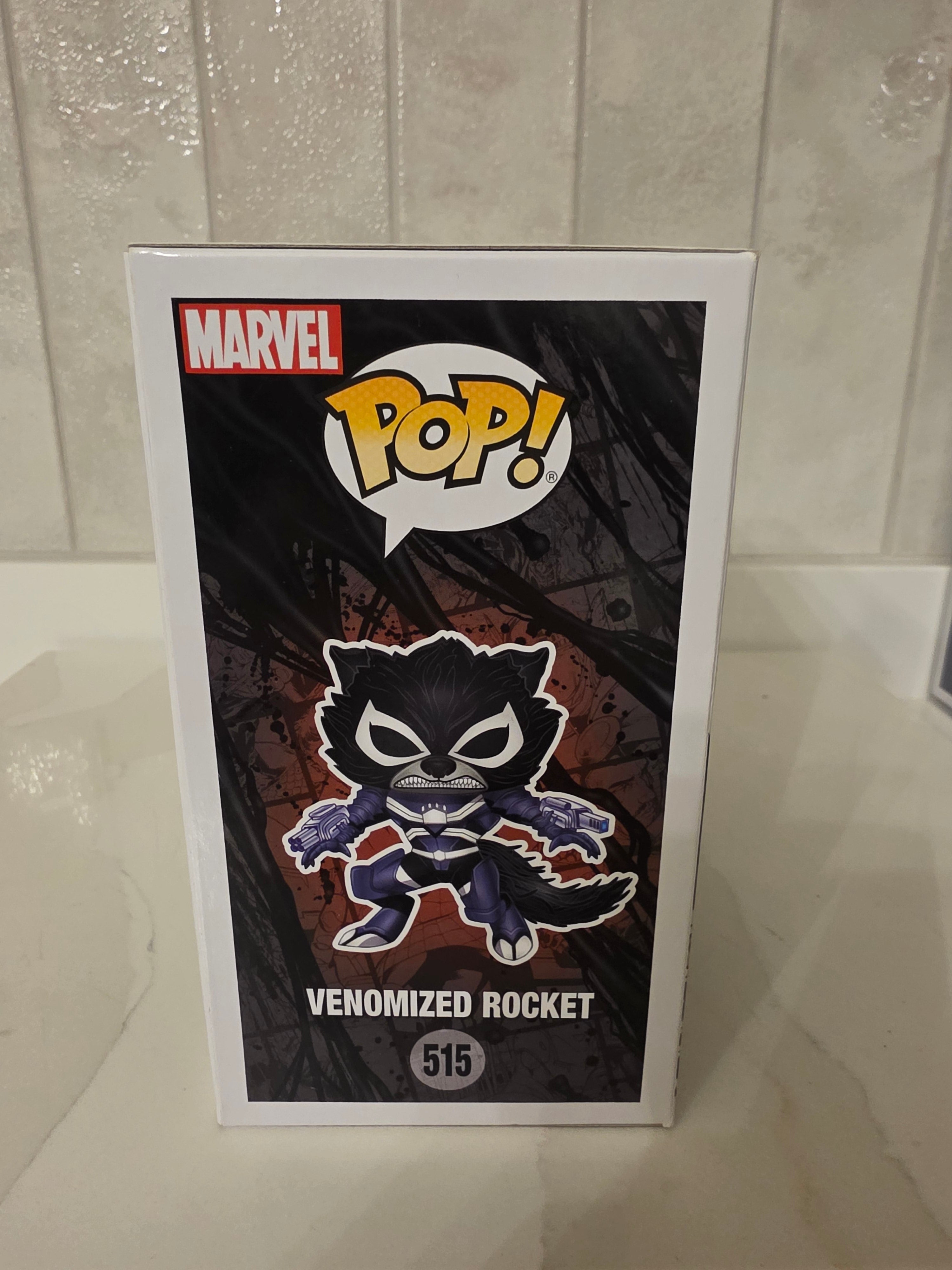Funko Pop! Marvel Venomized Rocket 515 (pre-owned) - Frog Vault Collectables