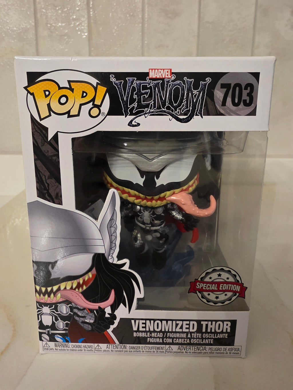 Funko Pop! Marvel Venomized Thor 703 (pre-owned) - Frog Vault Collectables