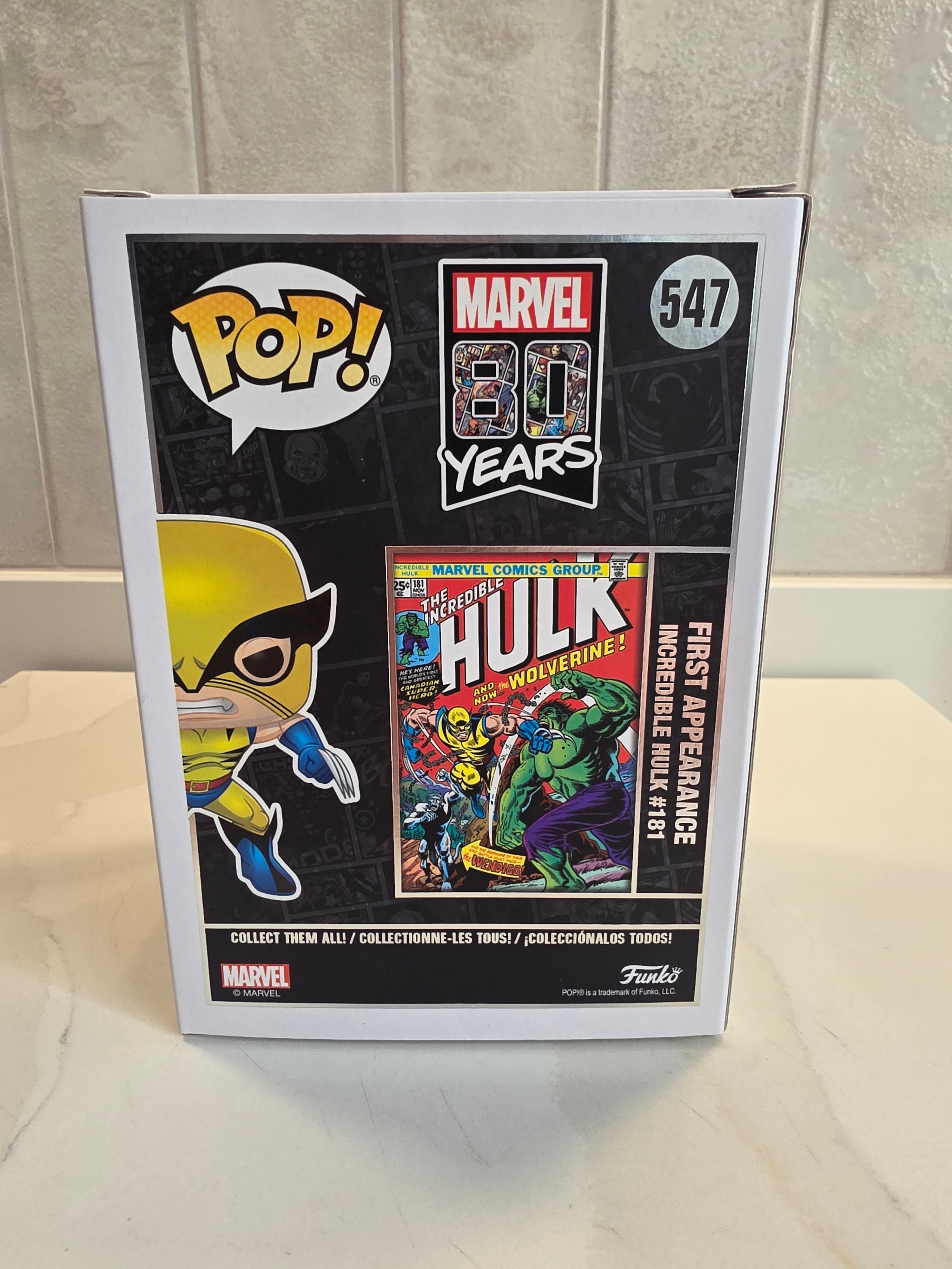 Funko Pop! Marvel Wolverine 547 (pre-owned) - Frog Vault Collectables