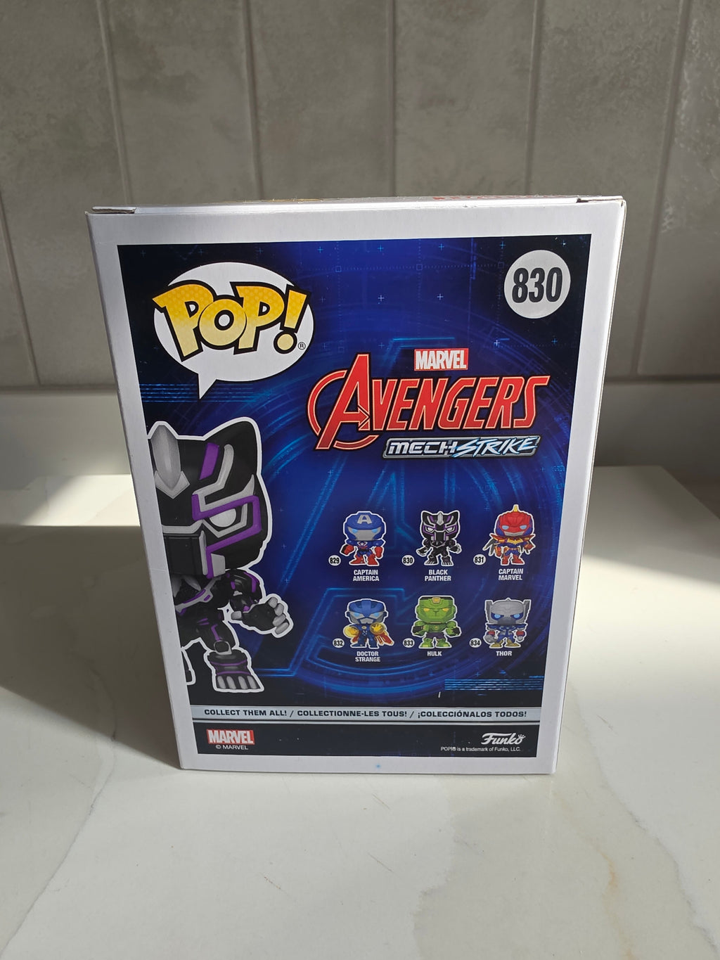 Funko Pop! Mechstrike Black Panther 830 (pre-owned) - Frog Vault Collectables