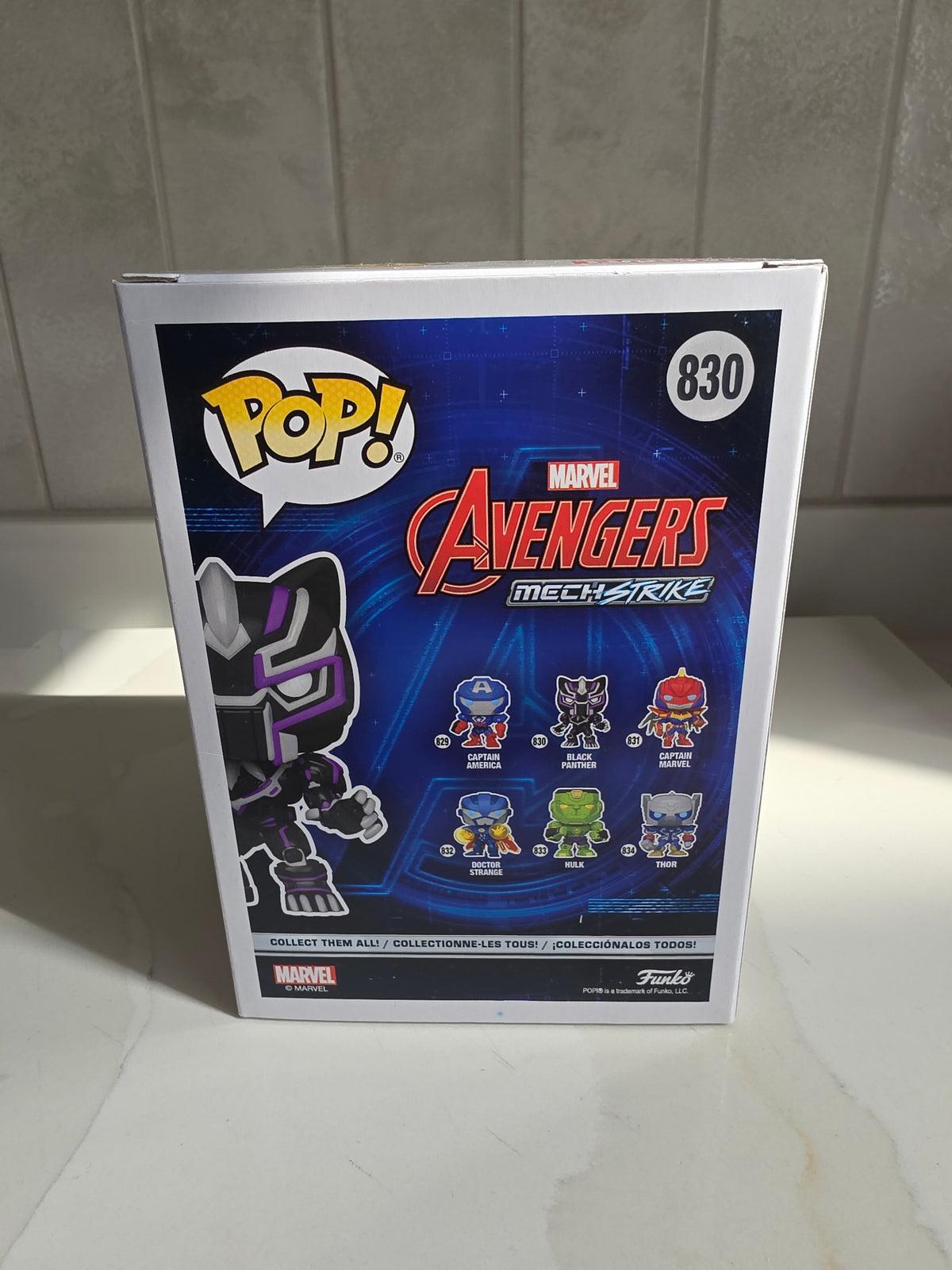 Funko Pop! Mechstrike Black Panther 830 (pre-owned) - Frog Vault Collectables