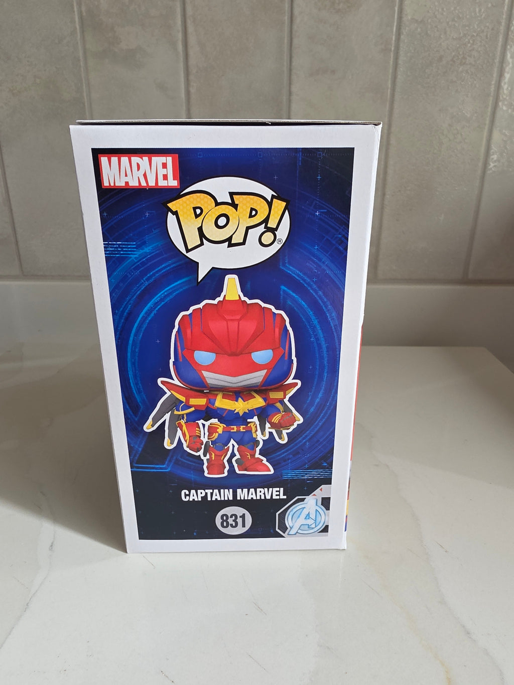 Funko Pop! Mechstrike Captain Marvel 831 (pre-owned) - Frog Vault Collectables