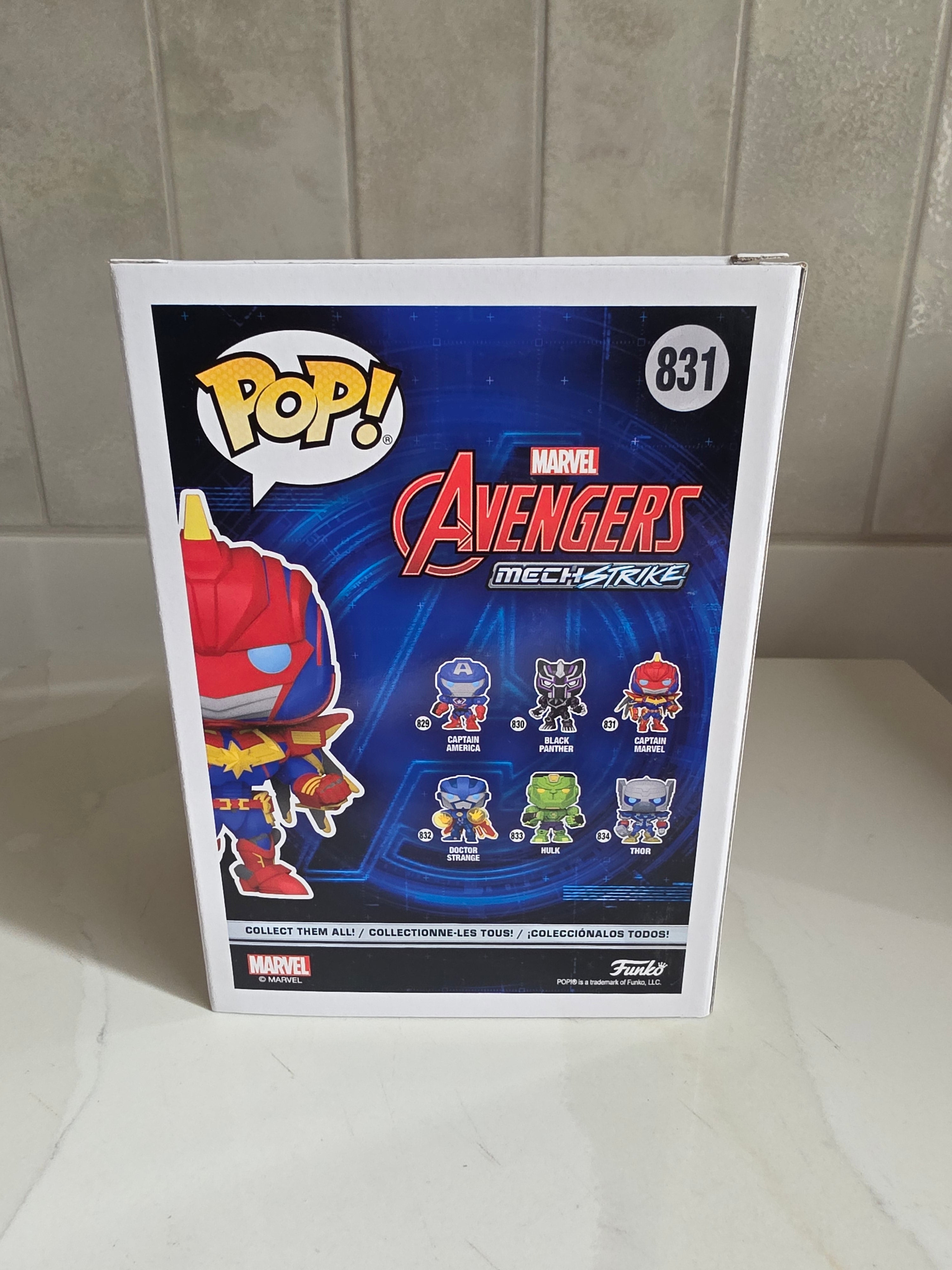 Funko Pop! Mechstrike Captain Marvel 831 (pre-owned) - Frog Vault Collectables