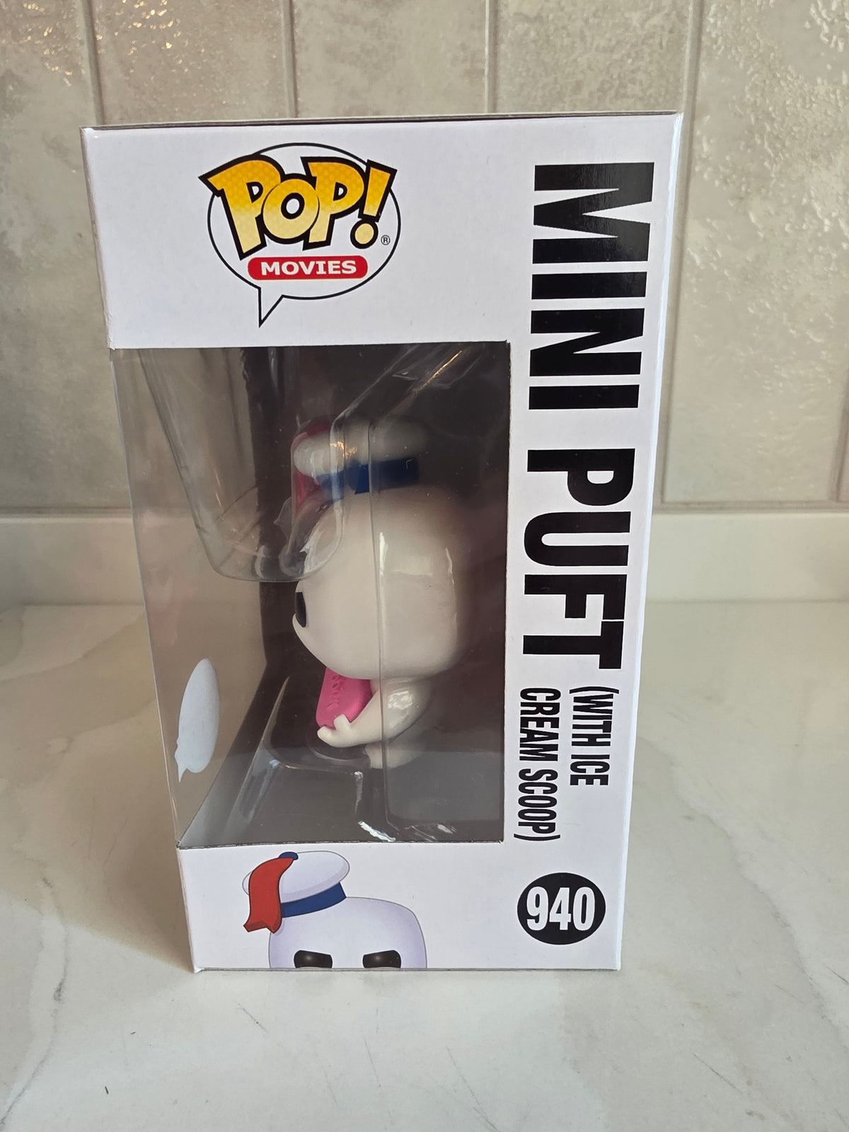 Funko Pop! Mini Puft (with ice cream scoop) 940 (pre-owned) - Frog Vault Collectables
