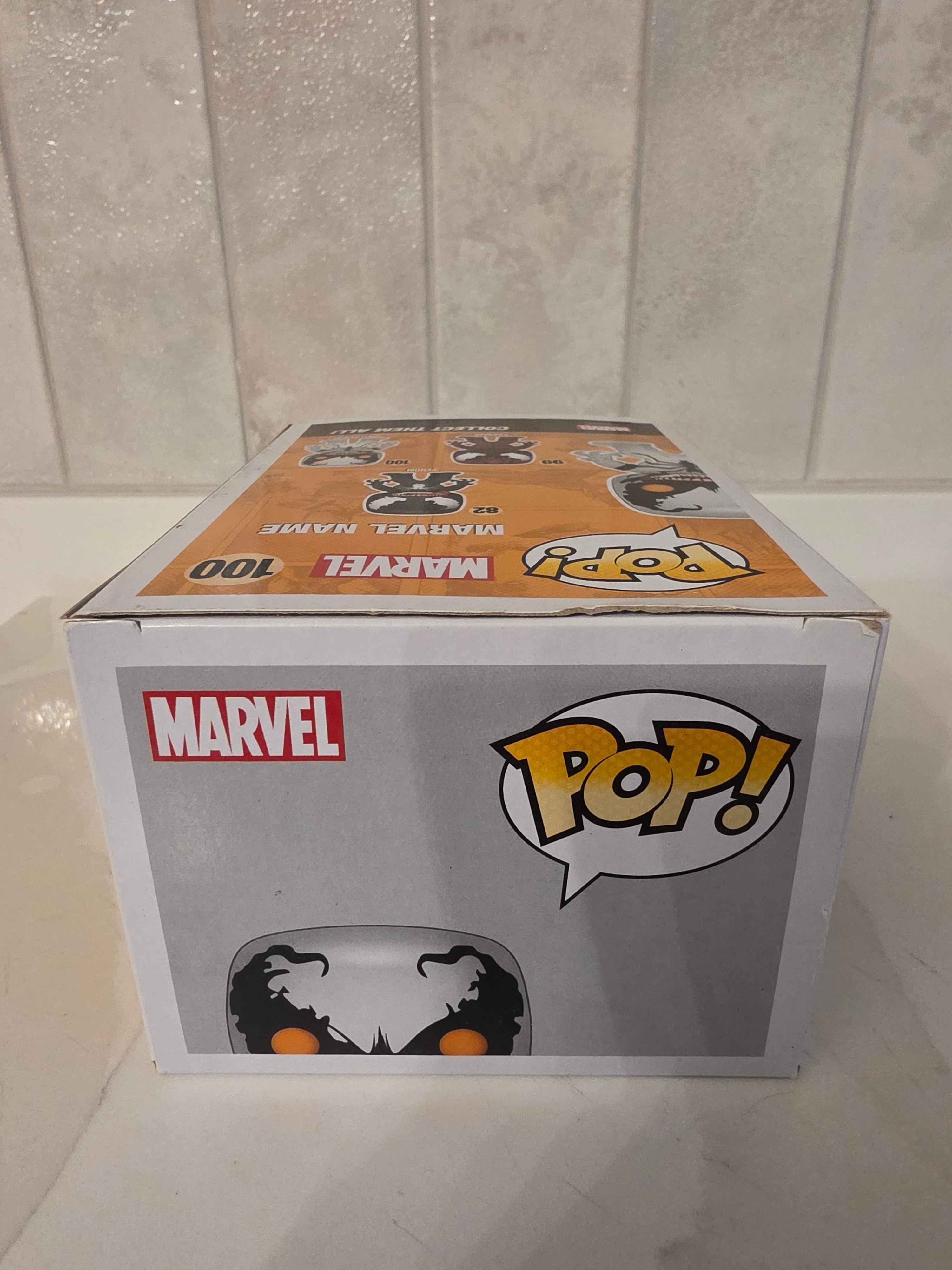 Funko Pop! (MISPRINT) Marvel Anti-Venom 100 (pre-owned) - Frog Vault Collectables