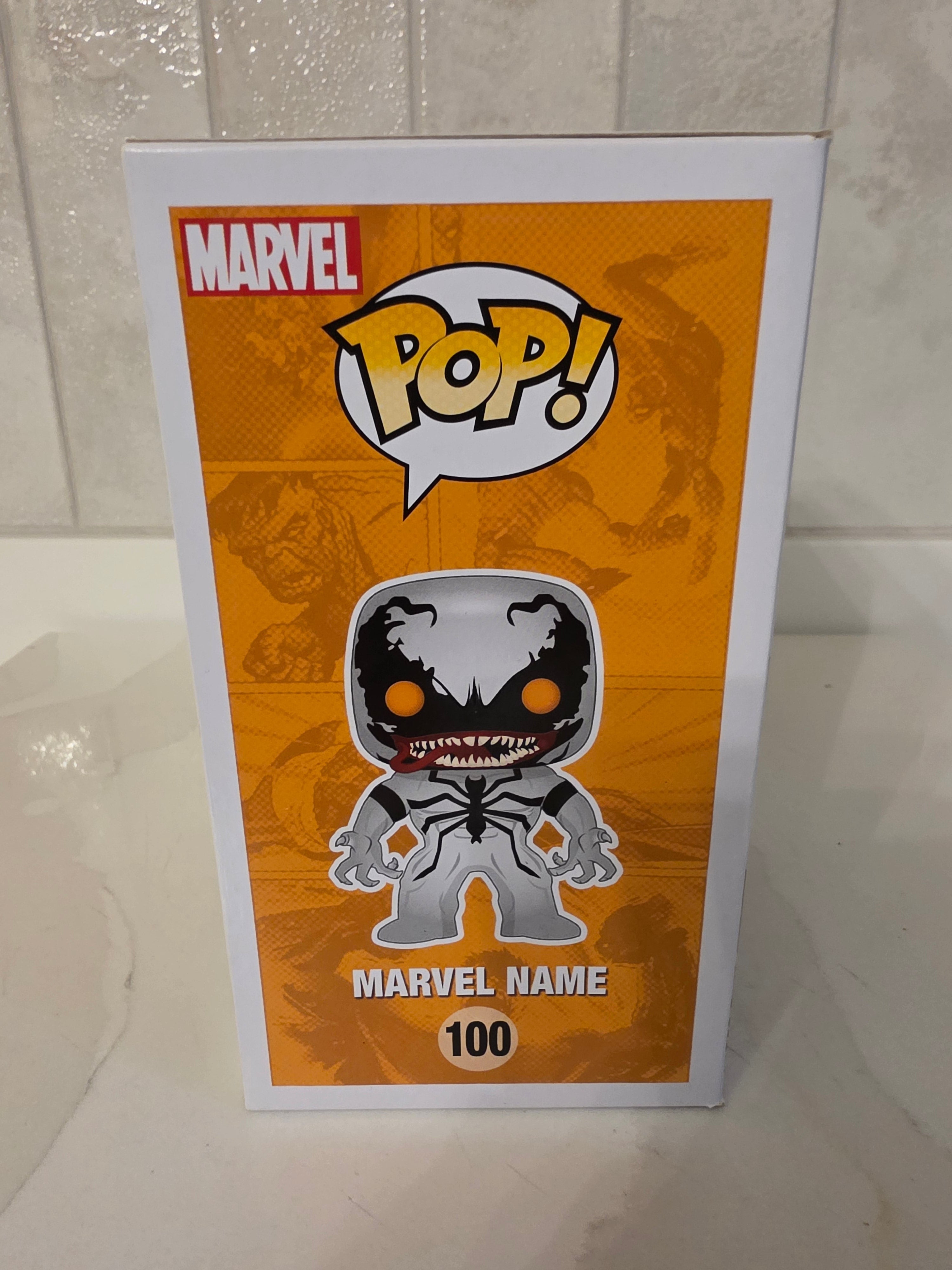Funko Pop! (MISPRINT) Marvel Anti-Venom 100 (pre-owned) - Frog Vault Collectables