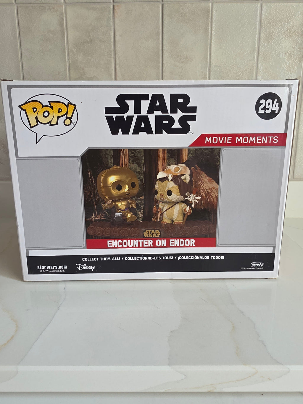 Funko Pop! Movie Moments Star Wars Encounter on Endor 294 (pre-owned) - Frog Vault Collectables
