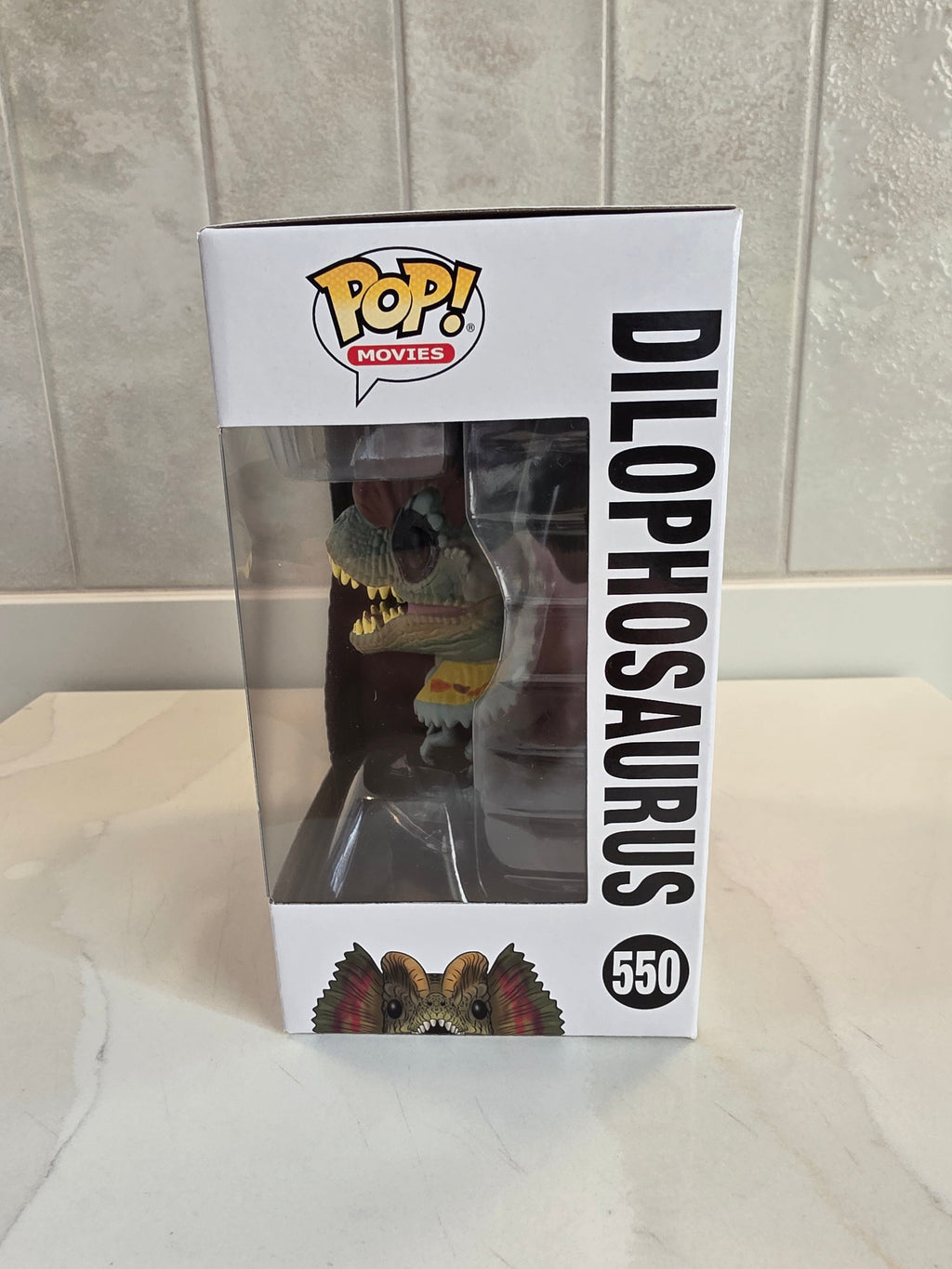 Funko Pop! Movies Dilophosaurus 550 (pre-owned) - Frog Vault Collectables