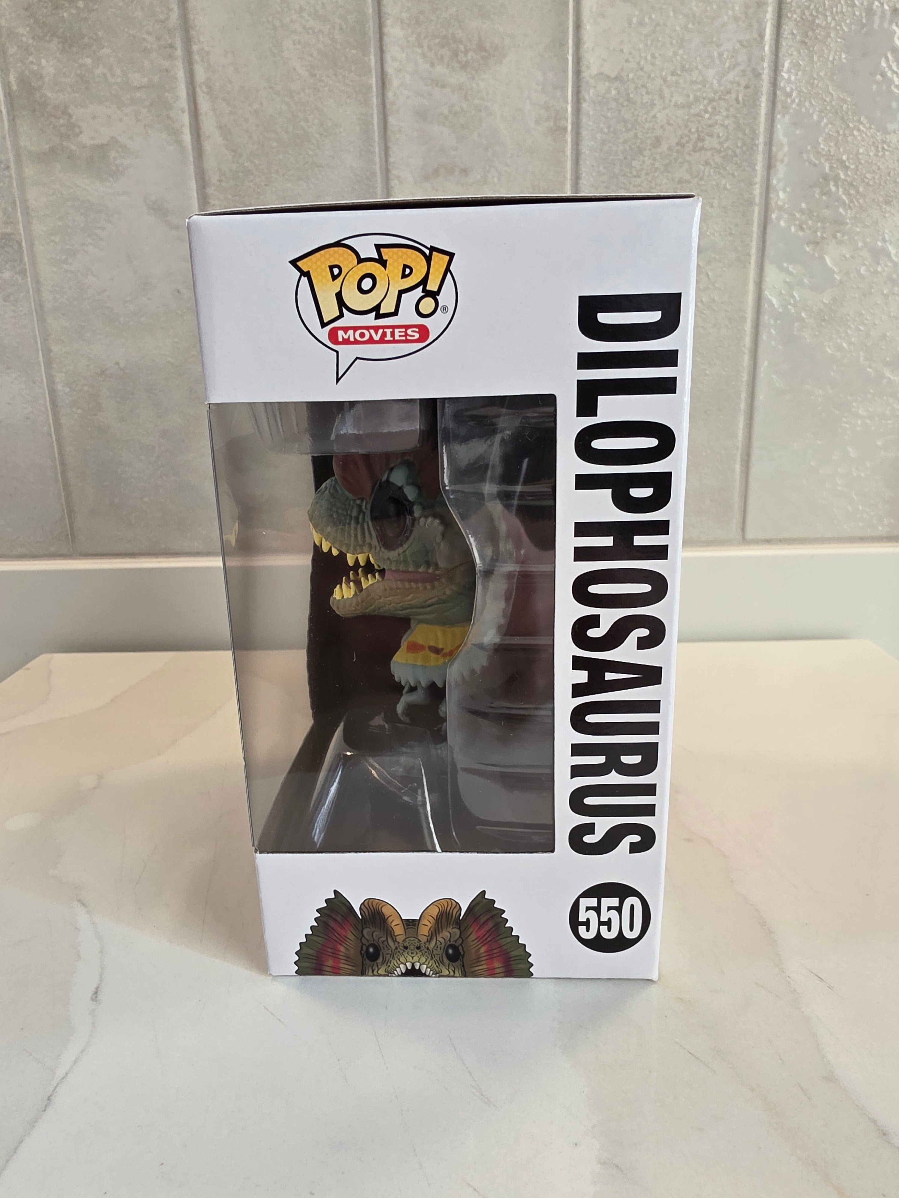 Funko Pop! Movies Dilophosaurus 550 (pre-owned) - Frog Vault Collectables