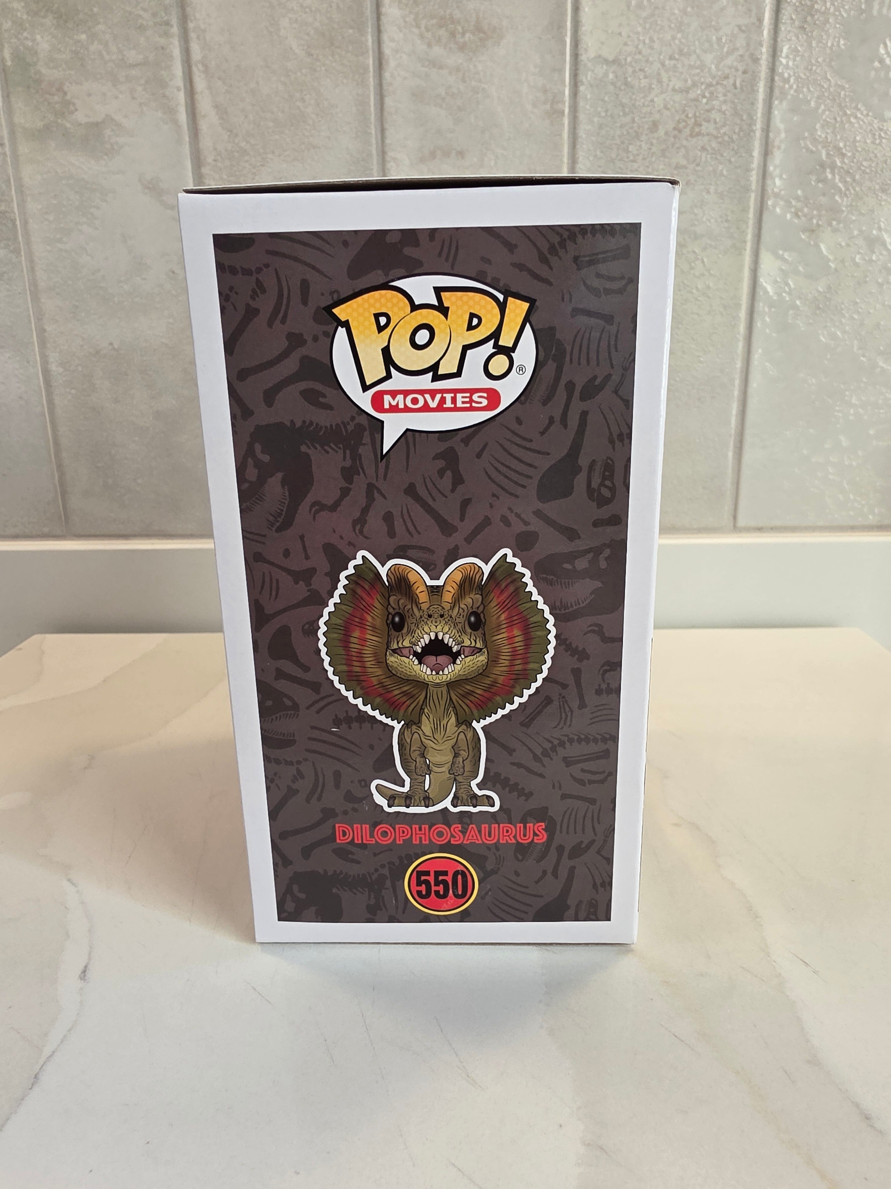 Funko Pop! Movies Dilophosaurus 550 (pre-owned) - Frog Vault Collectables