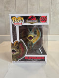 Funko Pop! Movies Dilophosaurus 550 (pre-owned) - Frog Vault Collectables