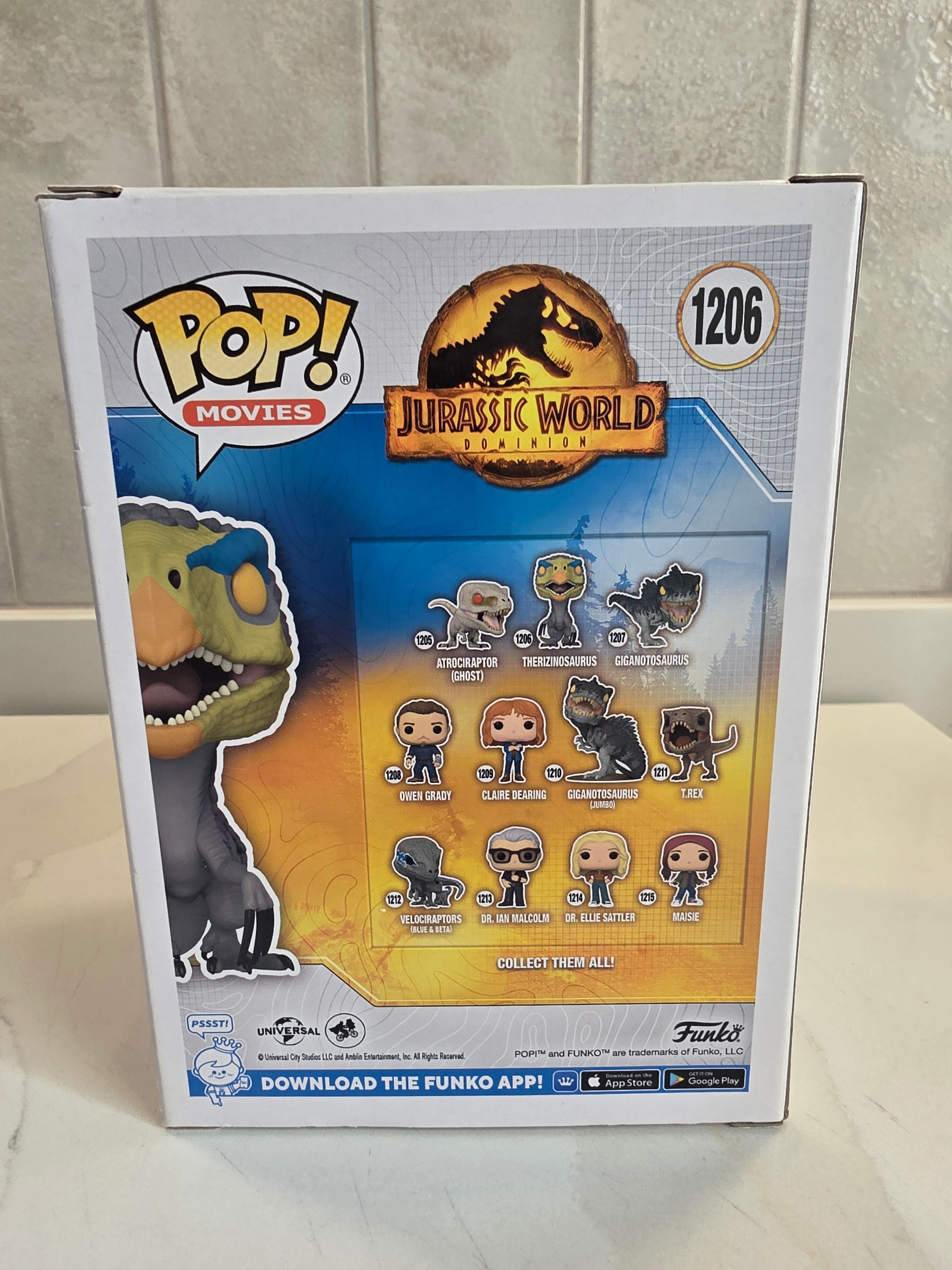 Funko Pop! Movies Therizinosaurus 1206 (pre-owned) - Frog Vault Collectables