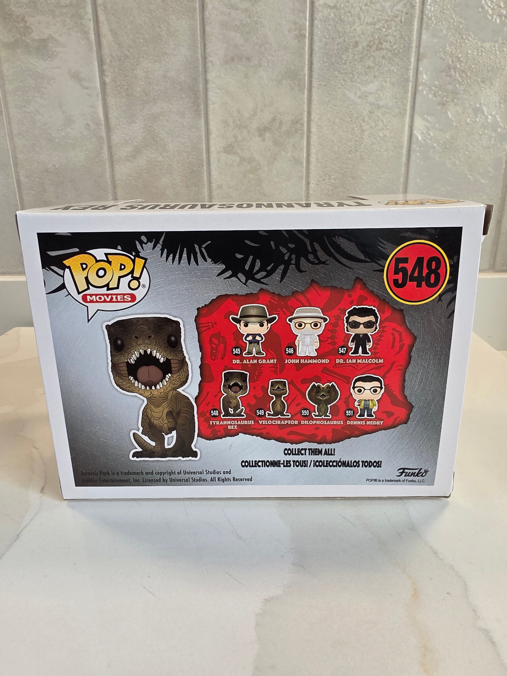 Funko Pop! Movies Tyrannosaurus Rex 548 (pre-owned) - Frog Vault Collectables