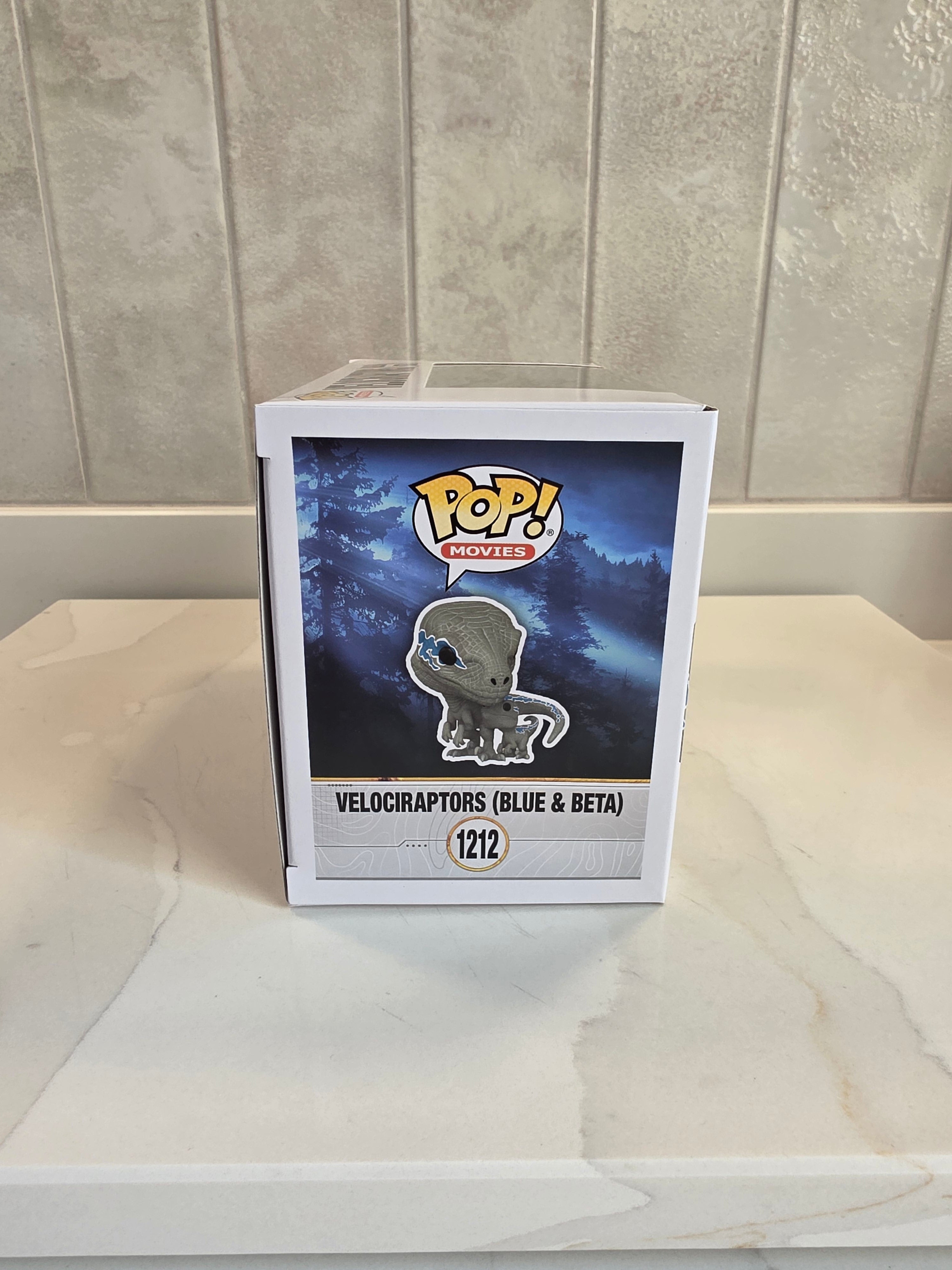 Funko Pop! Movies Veliciraptors (blue & beta) 1212 (pre-owned) - Frog Vault Collectables
