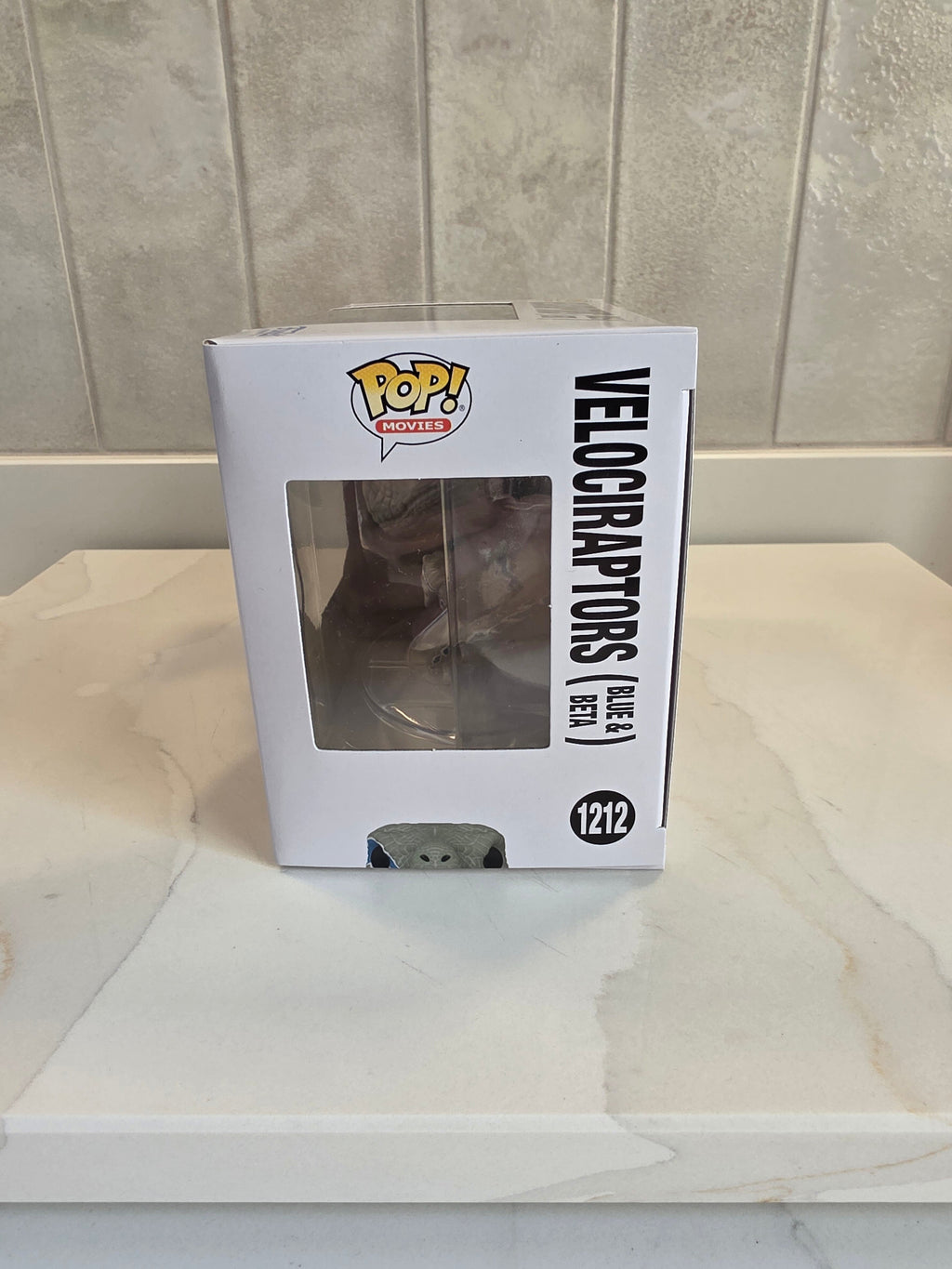 Funko Pop! Movies Veliciraptors (blue & beta) 1212 (pre-owned) - Frog Vault Collectables