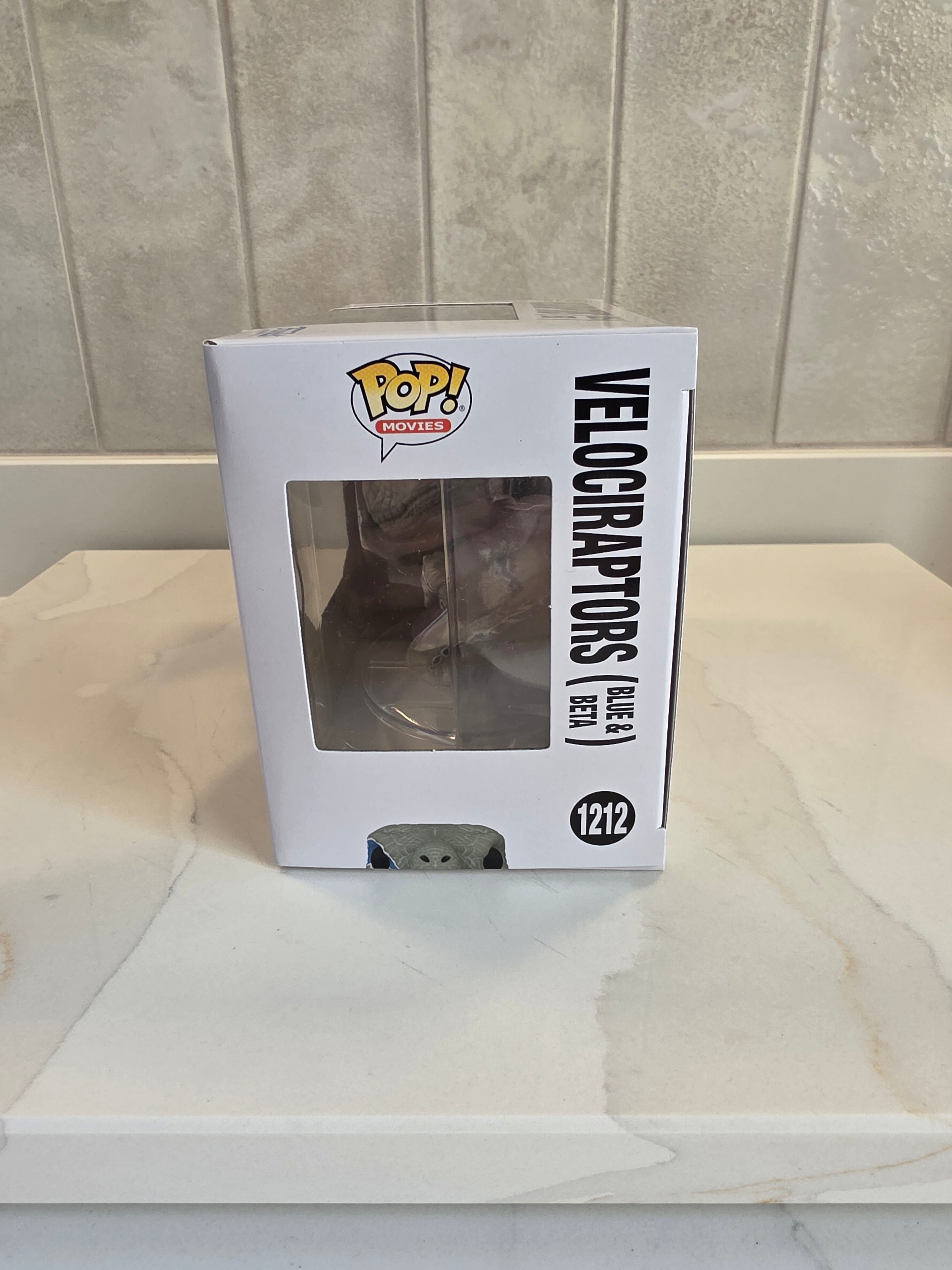 Funko Pop! Movies Veliciraptors (blue & beta) 1212 (pre-owned) - Frog Vault Collectables