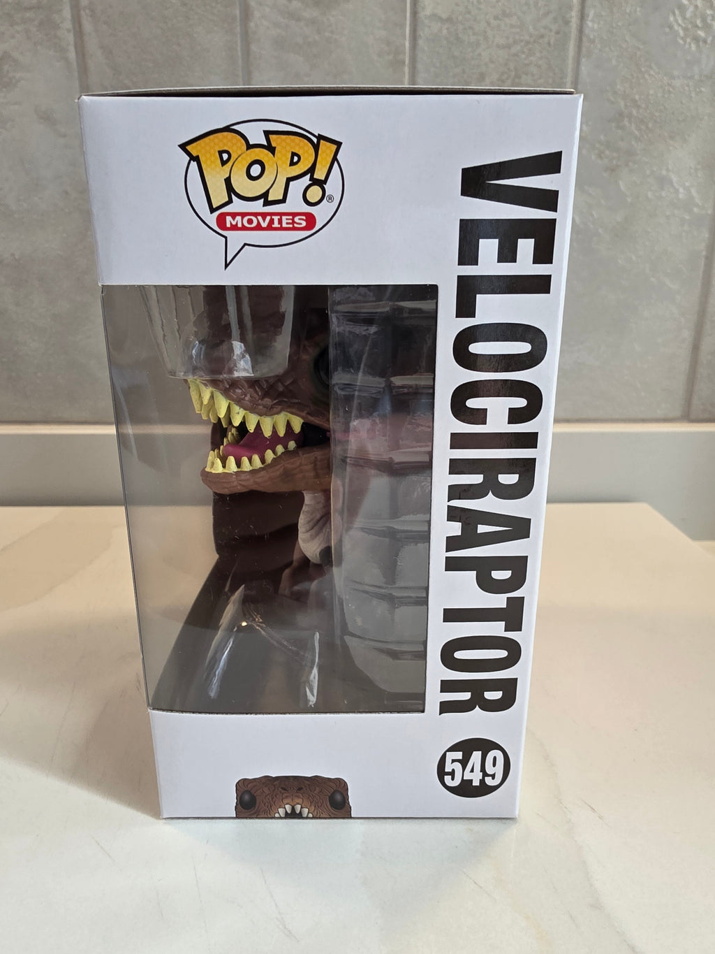 Funko Pop! Movies Velociraptor 549 (pre-owned) - Frog Vault Collectables