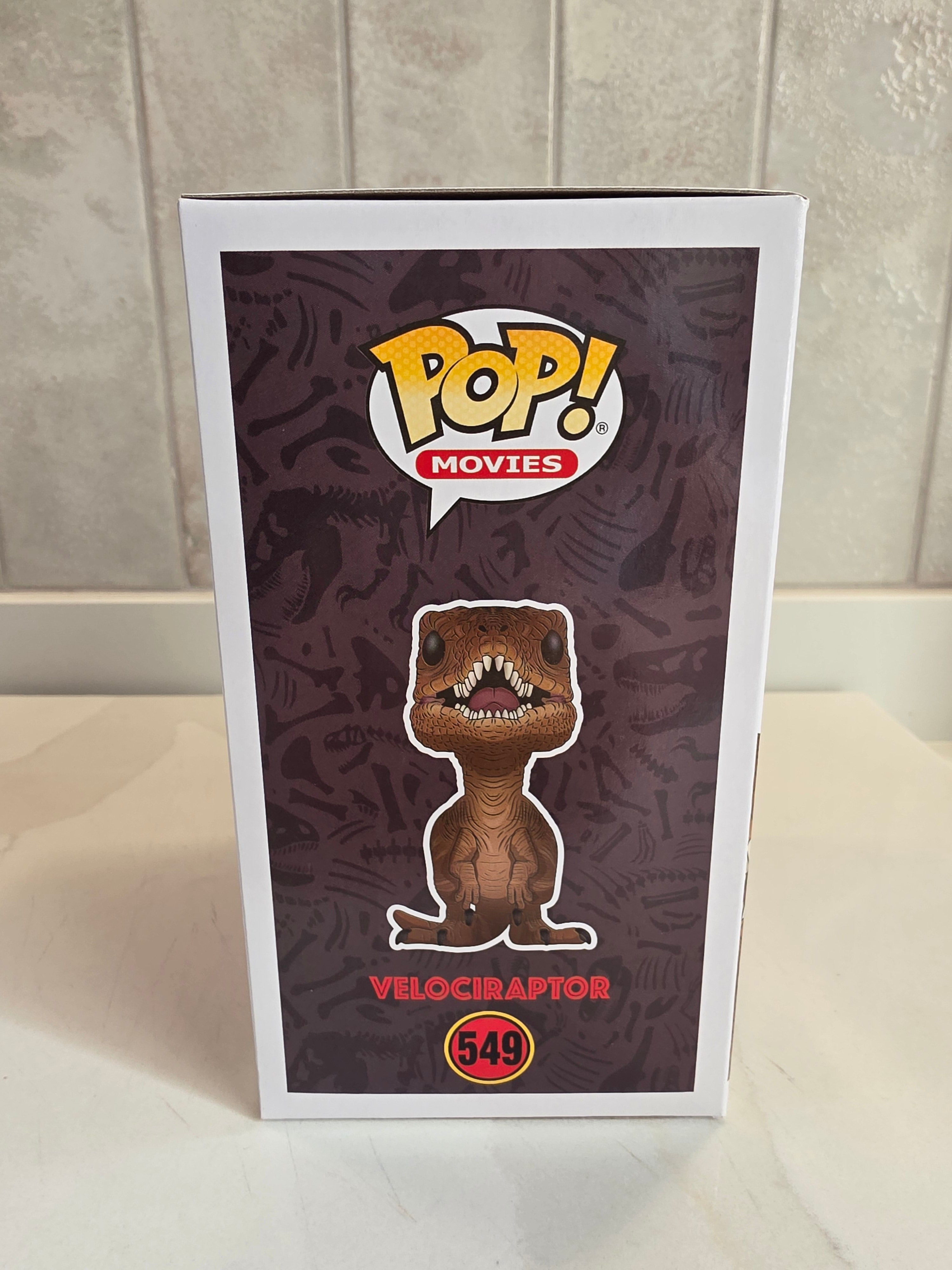 Funko Pop! Movies Velociraptor 549 (pre-owned) - Frog Vault Collectables