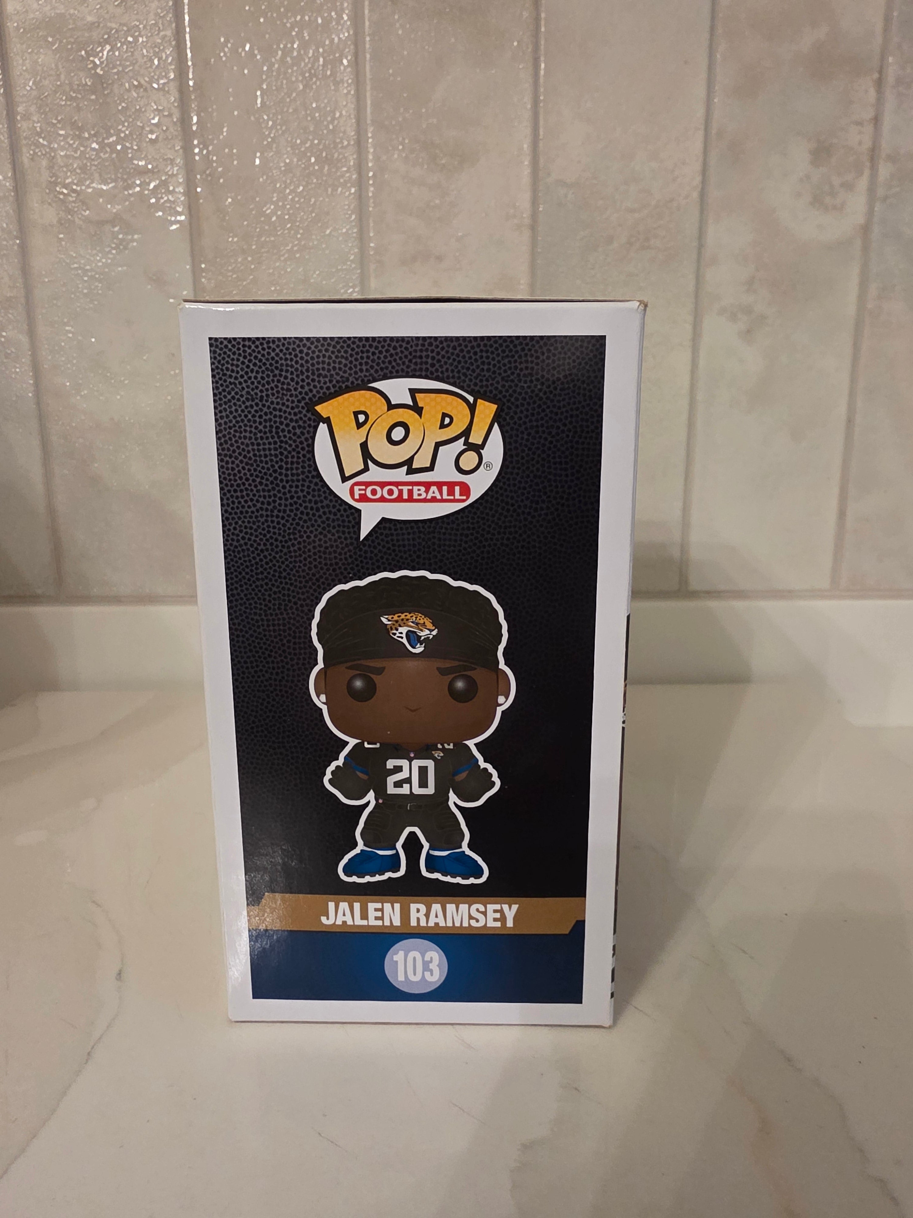 Funko Pop! NFL Jaguars Jalen Ramsey 103 (pre-owned) - Frog Vault Collectables
