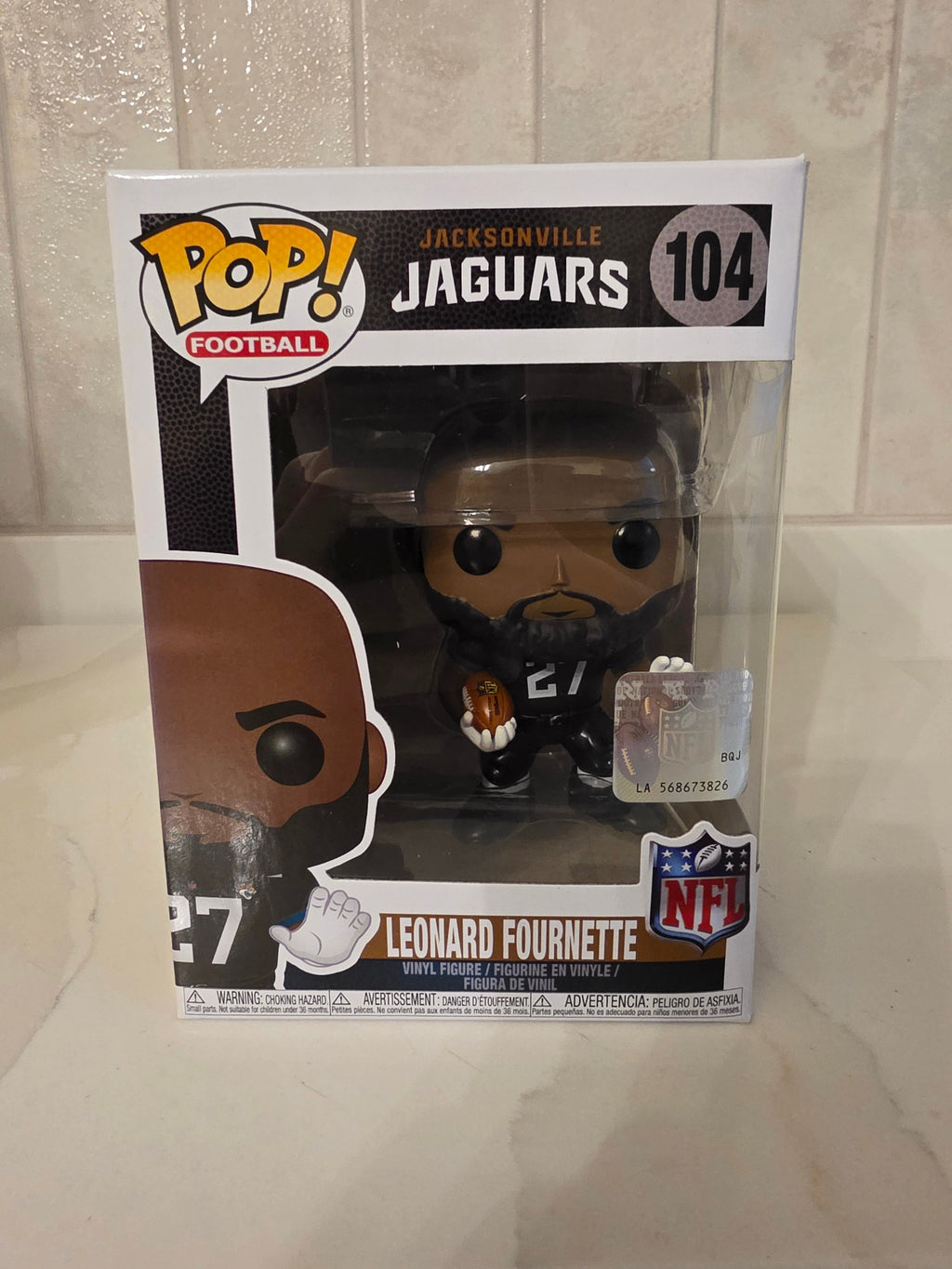 Funko Pop! NFL Jaguars Leonard Fournette 104 (pre-owned) - Frog Vault Collectables