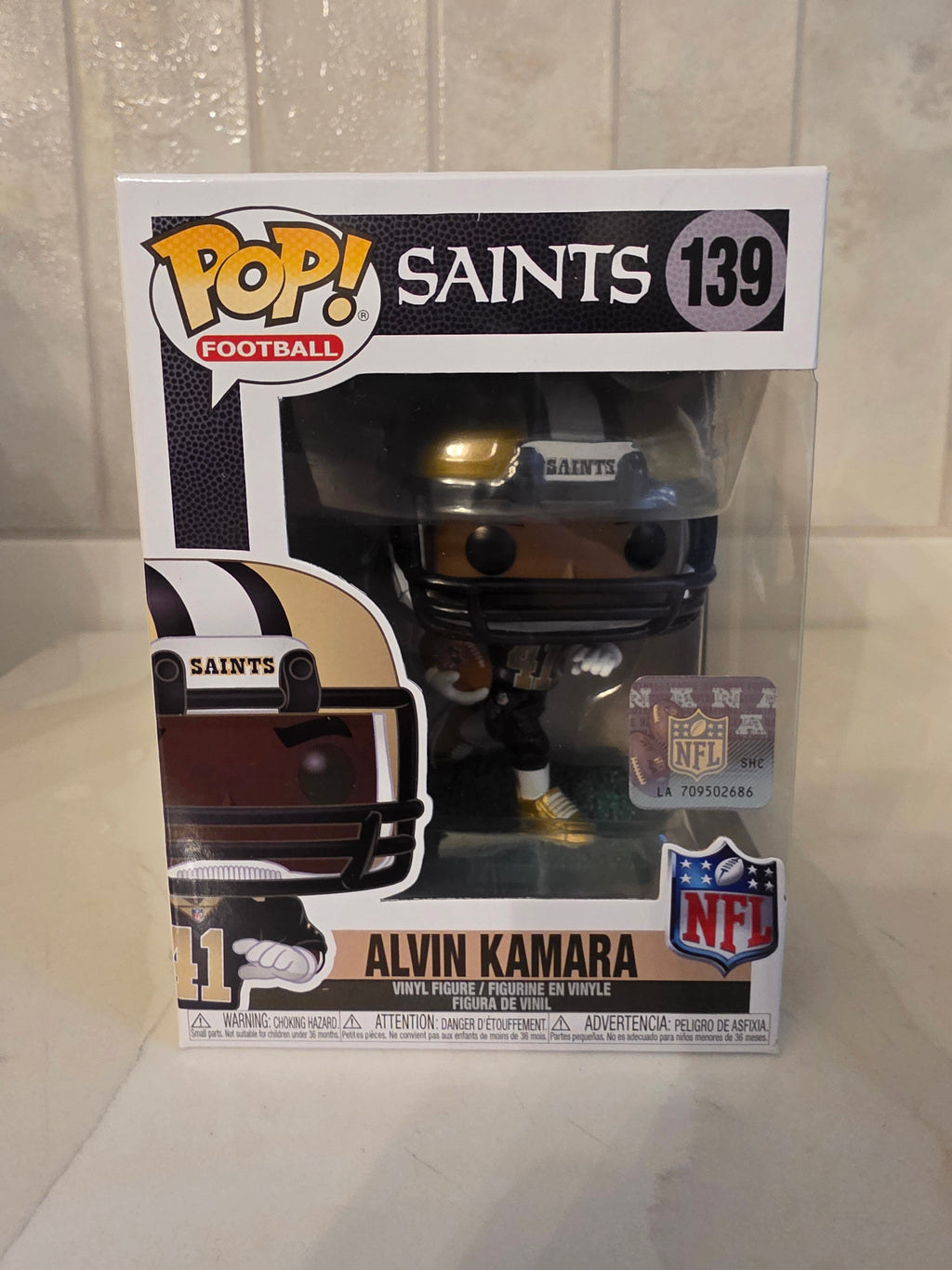 Funko Pop! NFL Saints Alvin Kamara (pre-owned) - Frog Vault Collectables