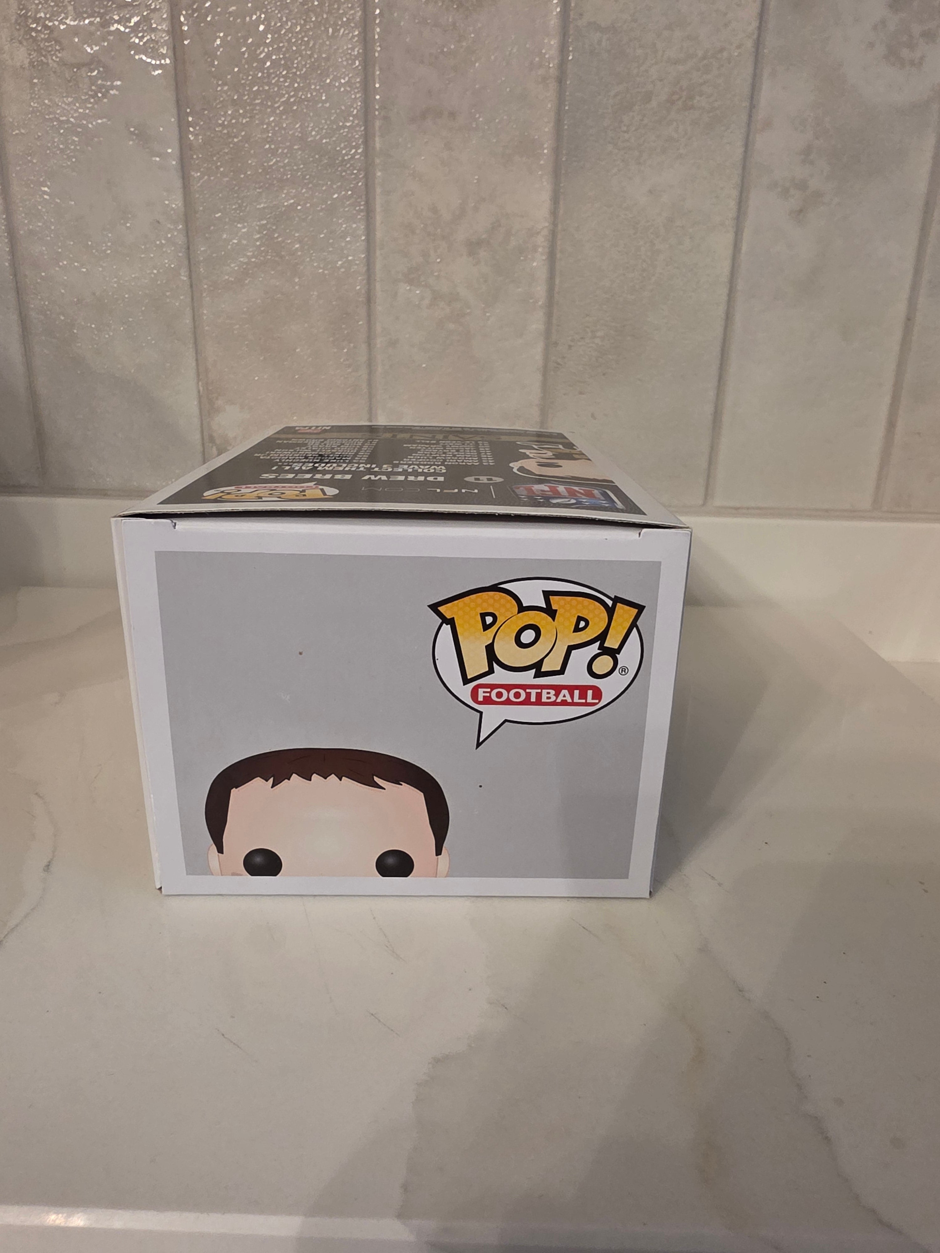 Funko Pop! NFL Saints Drew Brees 11 (blue shirt) (pre-owned) - Frog Vault Collectables