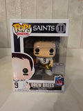 Funko Pop! NFL Saints Drew Brees 11 (white shirt) (pre-owned) - Frog Vault Collectables