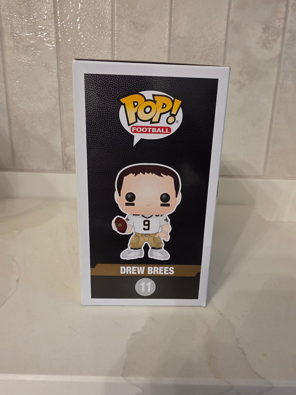 Funko Pop! NFL Saints Drew Brees 11 (white shirt) (pre-owned) - Frog Vault Collectables