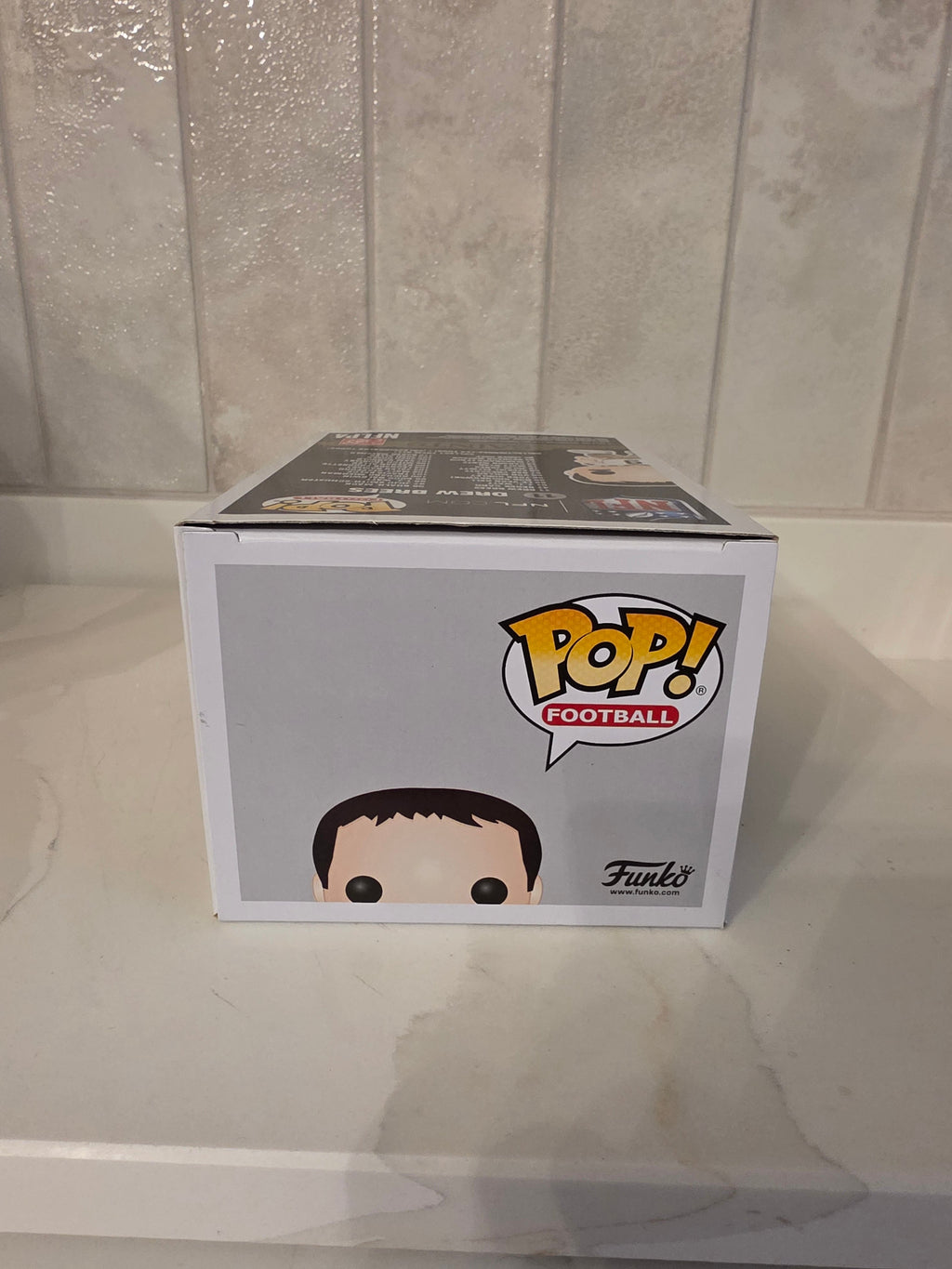 Funko Pop! NFL Saints Drew Brees 11 (white shirt) (pre-owned) - Frog Vault Collectables