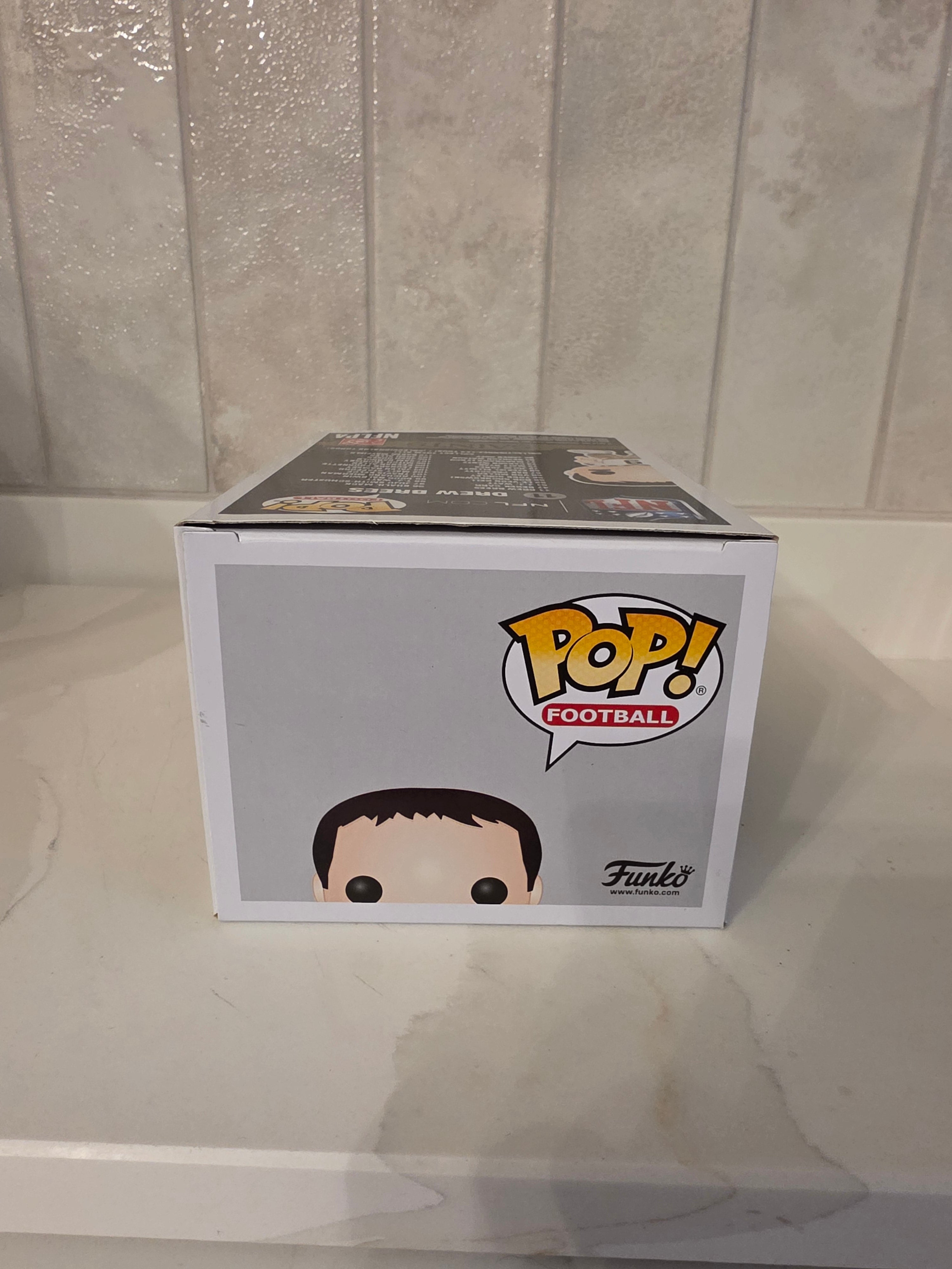 Funko Pop! NFL Saints Drew Brees 11 (white shirt) (pre-owned) - Frog Vault Collectables