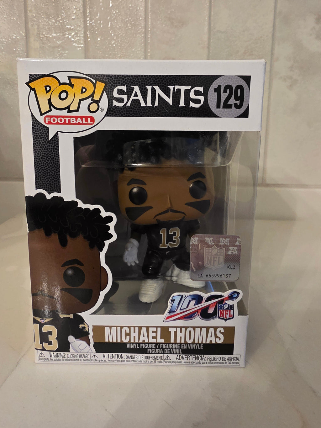 Funko Pop! NFL Saints Michael Thomas 129 - Frog Vault Collectables