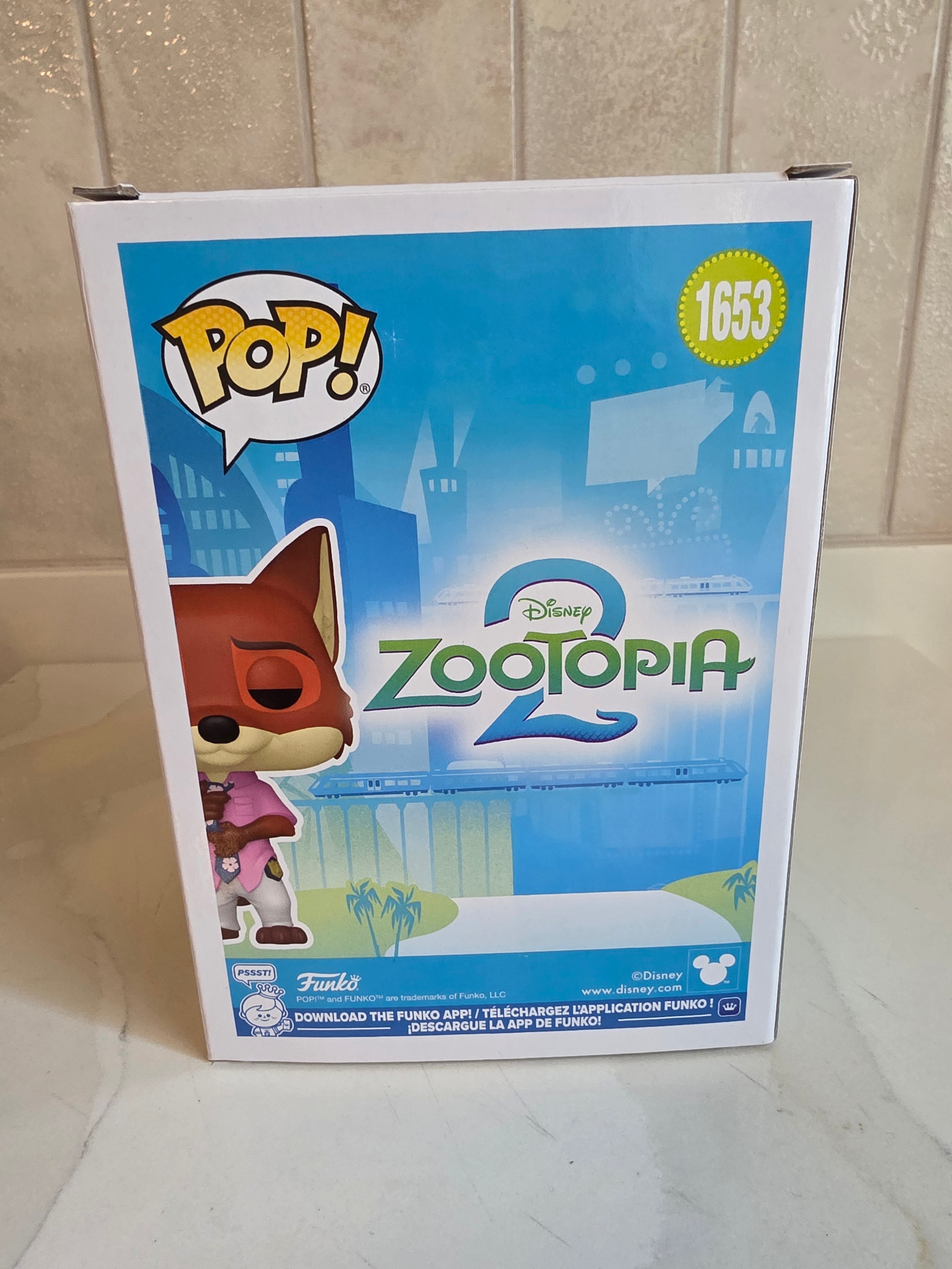 Funko Pop! Nick Wilde 1653 (pre-owned) - Frog Vault Collectables