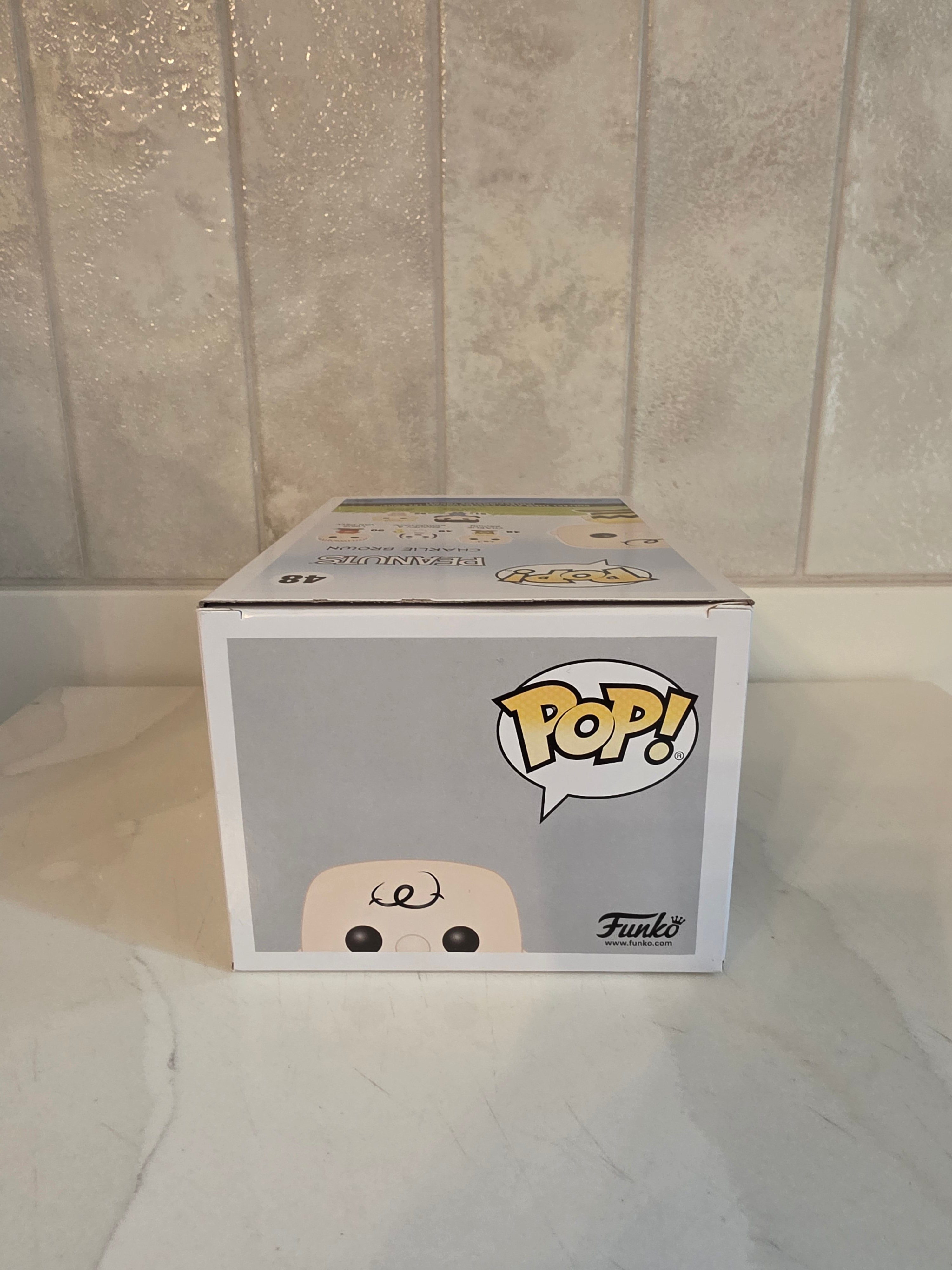 Funko Pop! Peanuts Charlie Brown 48 (red shirt) (pre-owned) - Frog Vault Collectables