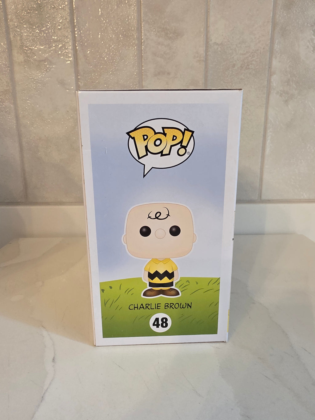 Funko Pop! Peanuts Charlie Brown 48 (red shirt) (pre-owned) - Frog Vault Collectables