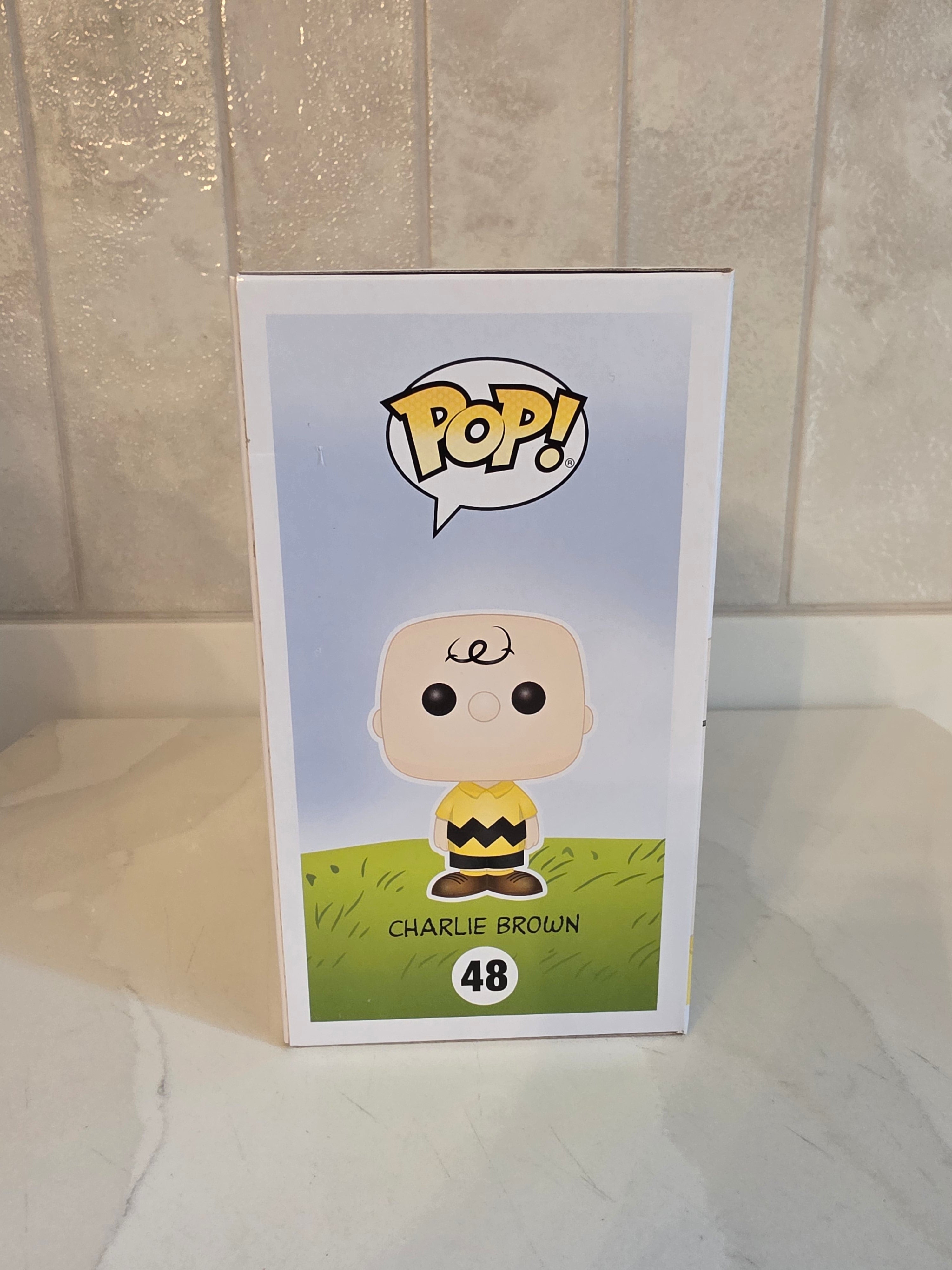 Funko Pop! Peanuts Charlie Brown 48 (red shirt) (pre-owned) - Frog Vault Collectables