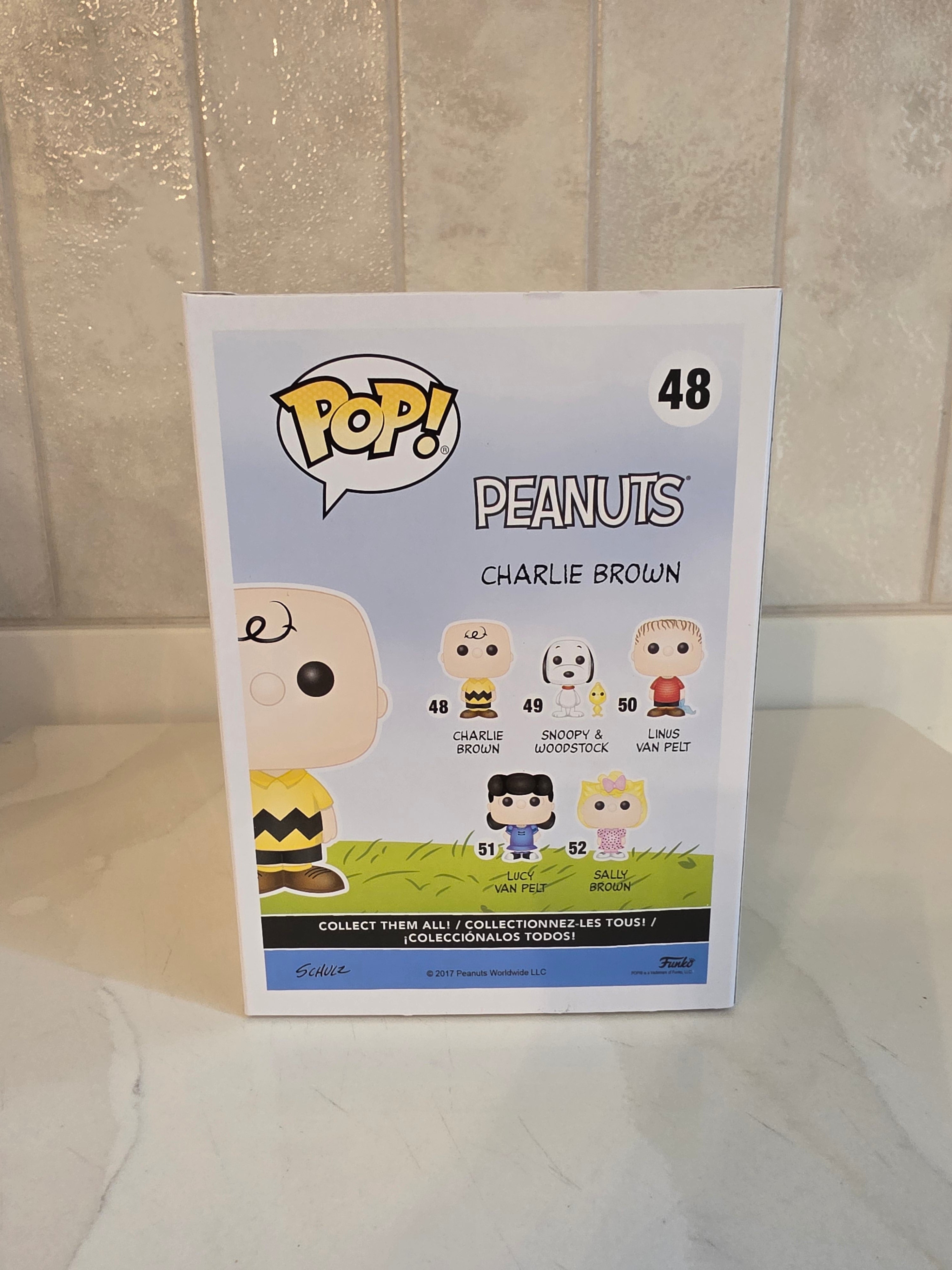 Funko Pop! Peanuts Charlie Brown 48 (red shirt) (pre-owned) - Frog Vault Collectables