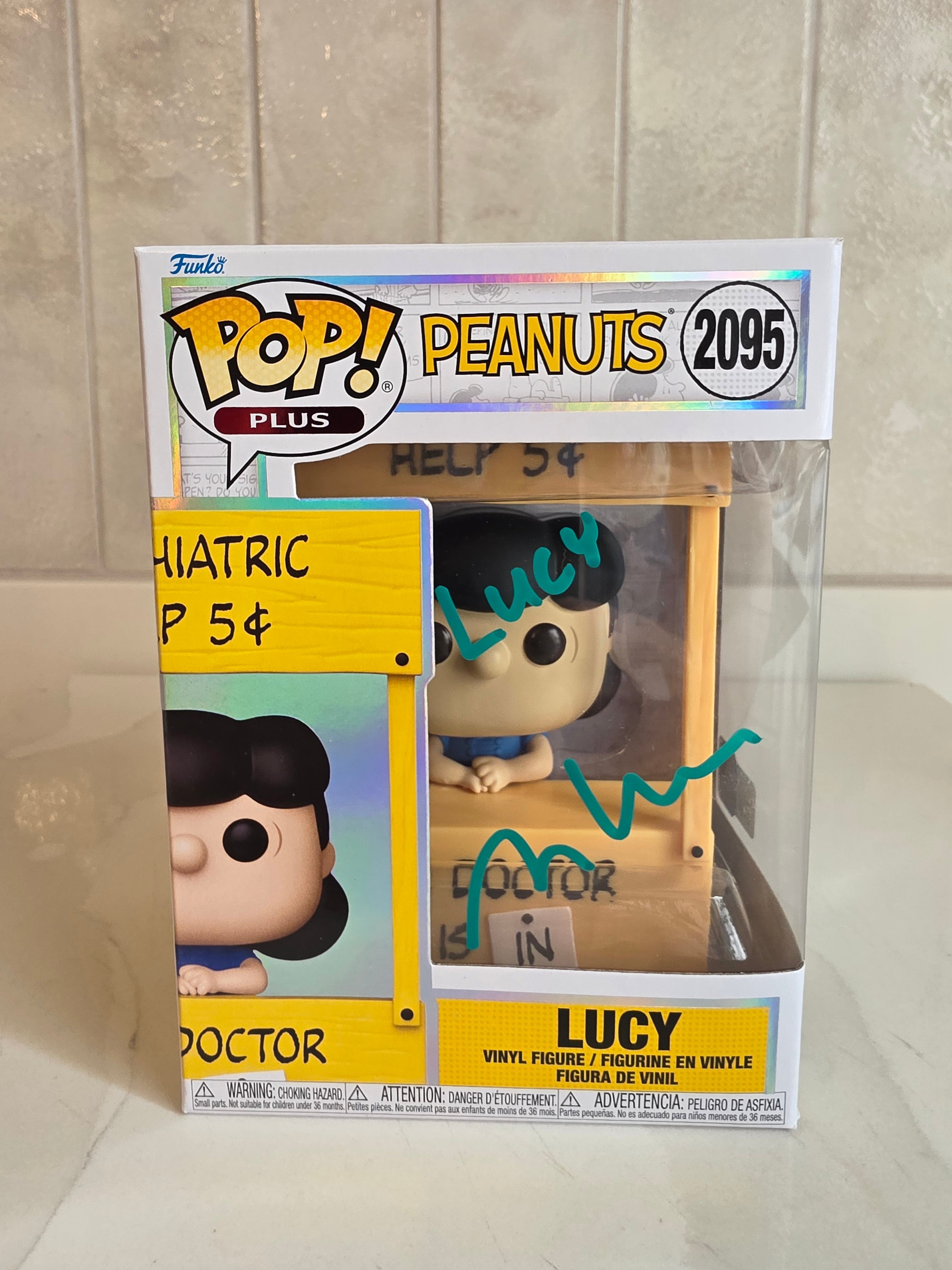 Funko Pop! Peanuts Lucy 2095 - Autographed by Melanie Kohn - Frog Vault Collectables