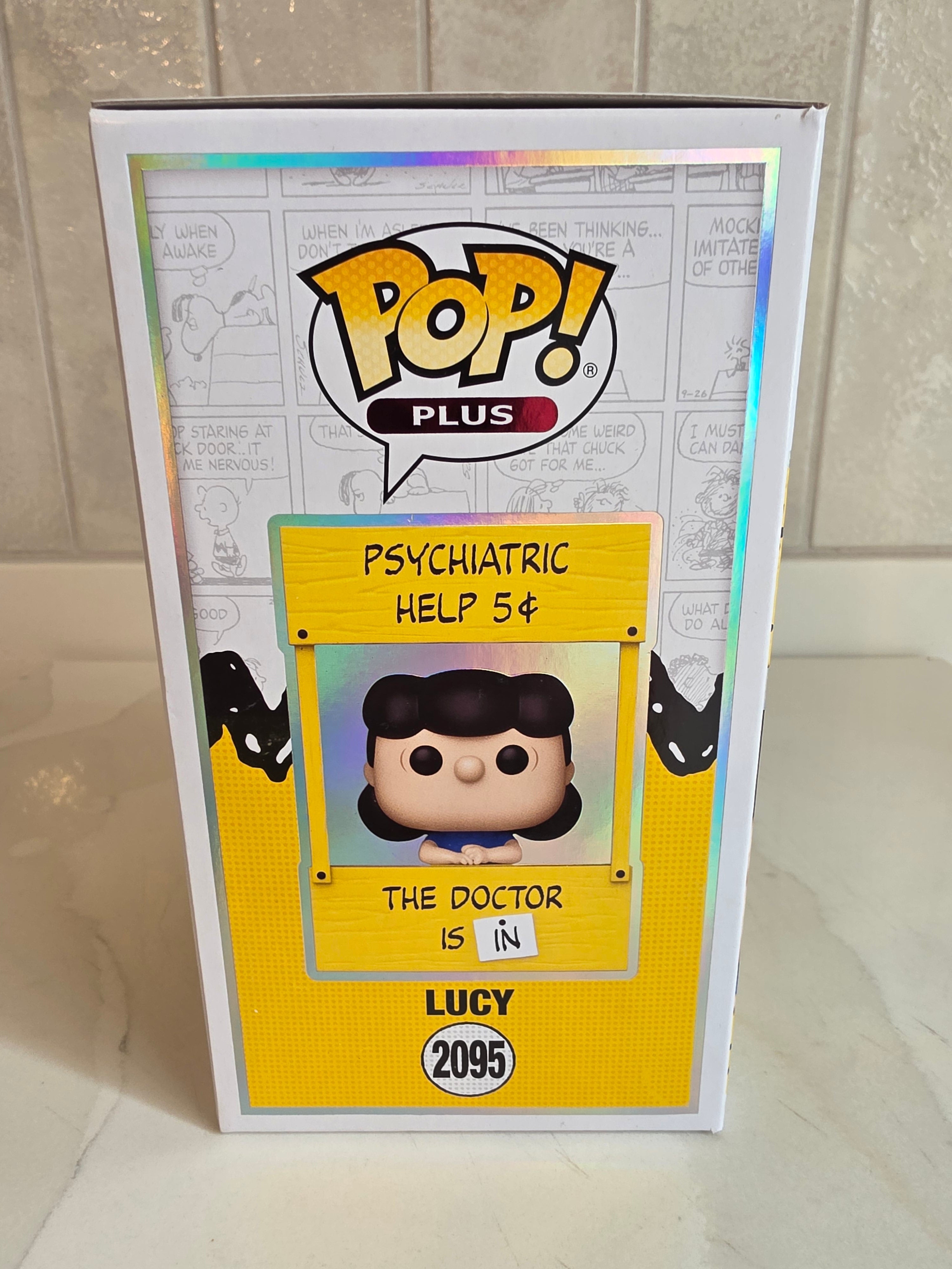 Funko Pop! Peanuts Lucy 2095 - Autographed by Melanie Kohn - Frog Vault Collectables