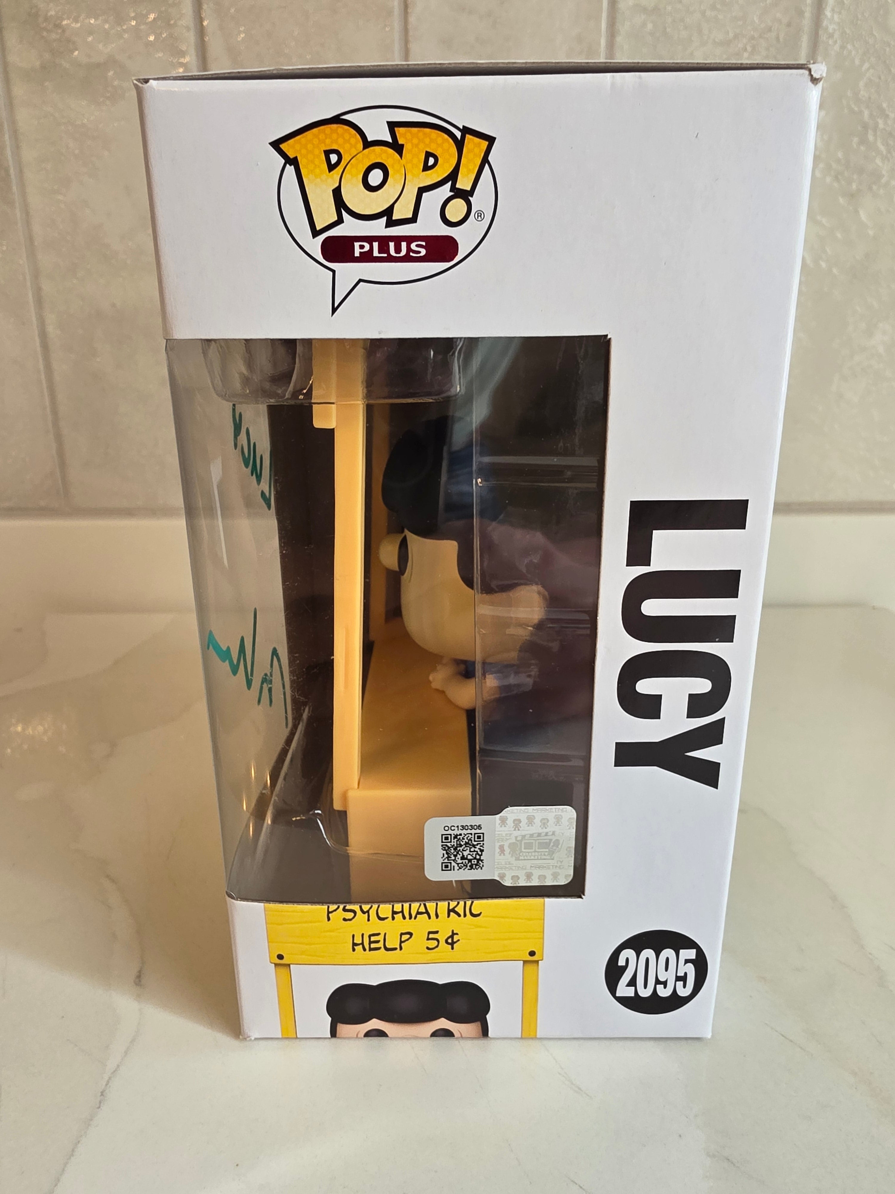 Funko Pop! Peanuts Lucy 2095 - Autographed by Melanie Kohn - Frog Vault Collectables
