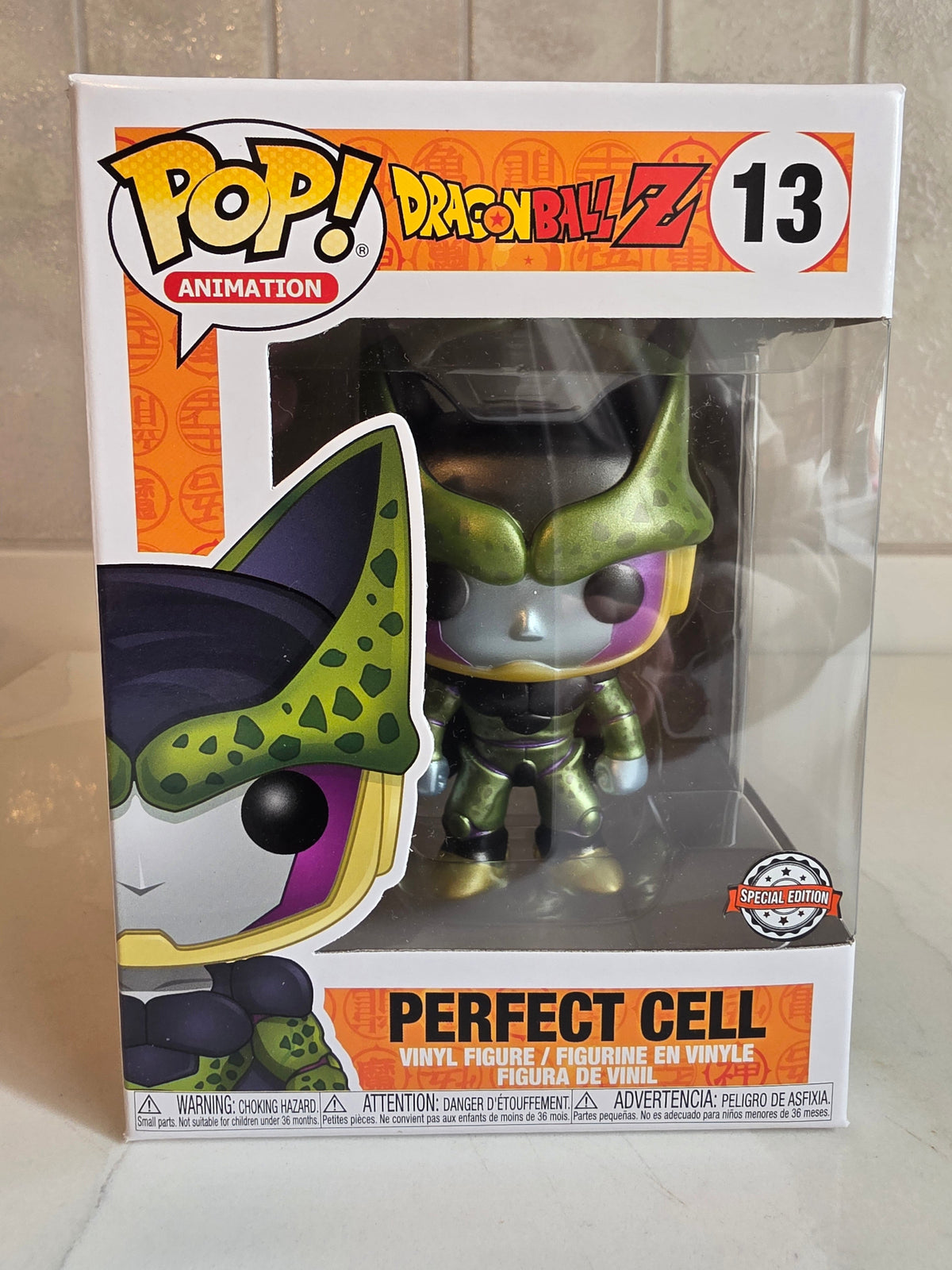 Funko Pop! Perfect Cell 13 (metallic) (pre-owned) - Frog Vault Collectables