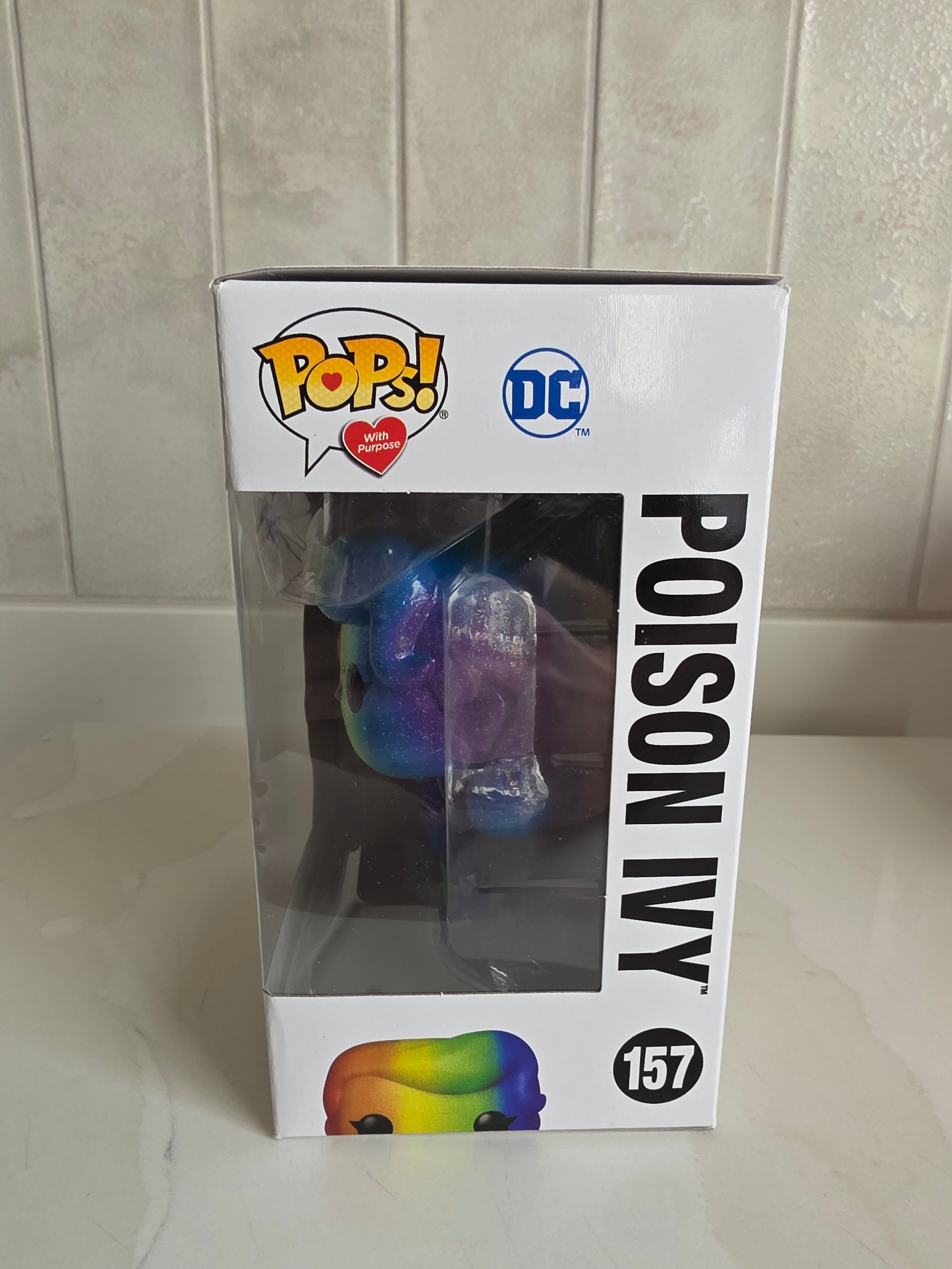 Funko Pop! Pride Poison Ivy 157 (pre-owned) - Frog Vault Collectables
